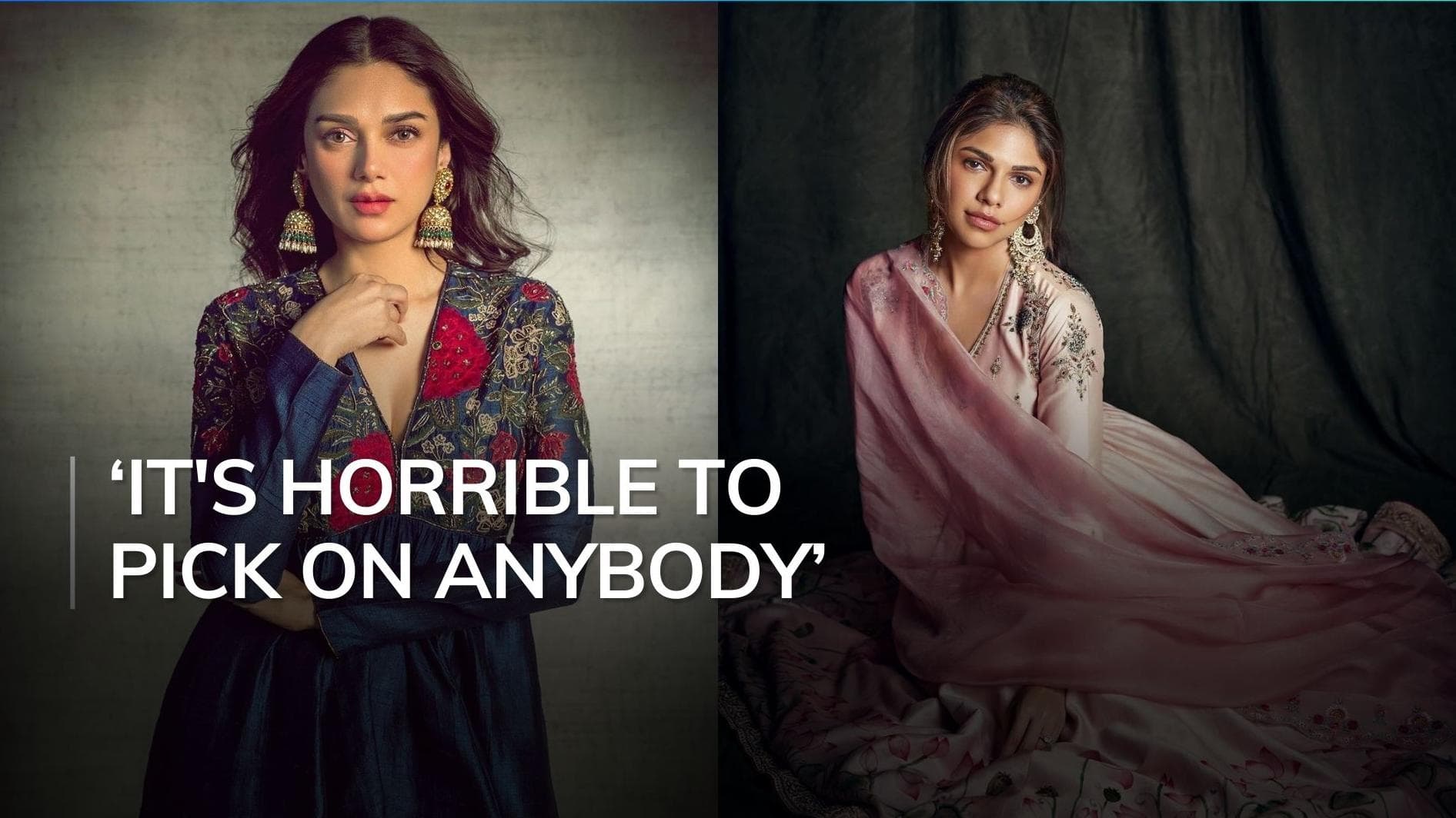 Aditi Rao Hydari criticises trolls targeting Sharmin Segal: ‘I think it’s not fair’