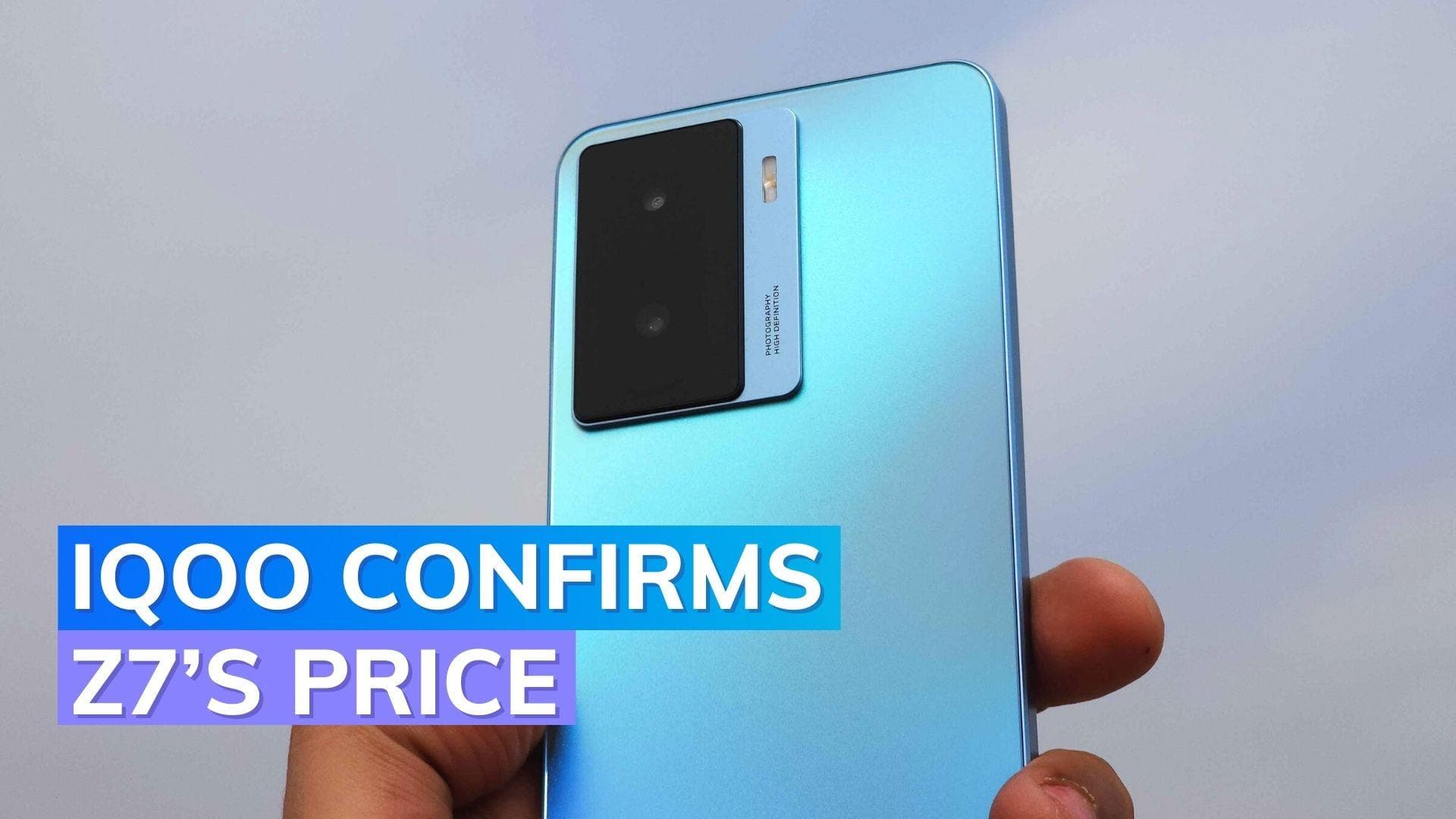 iQOO Z7 set to launch on 21st March with a starting price of ₹17,499