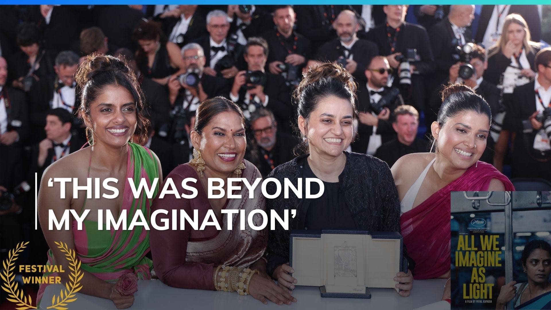 Watch: Payal Kapadia’s emotional speech after winning Cannes second-highest honour 