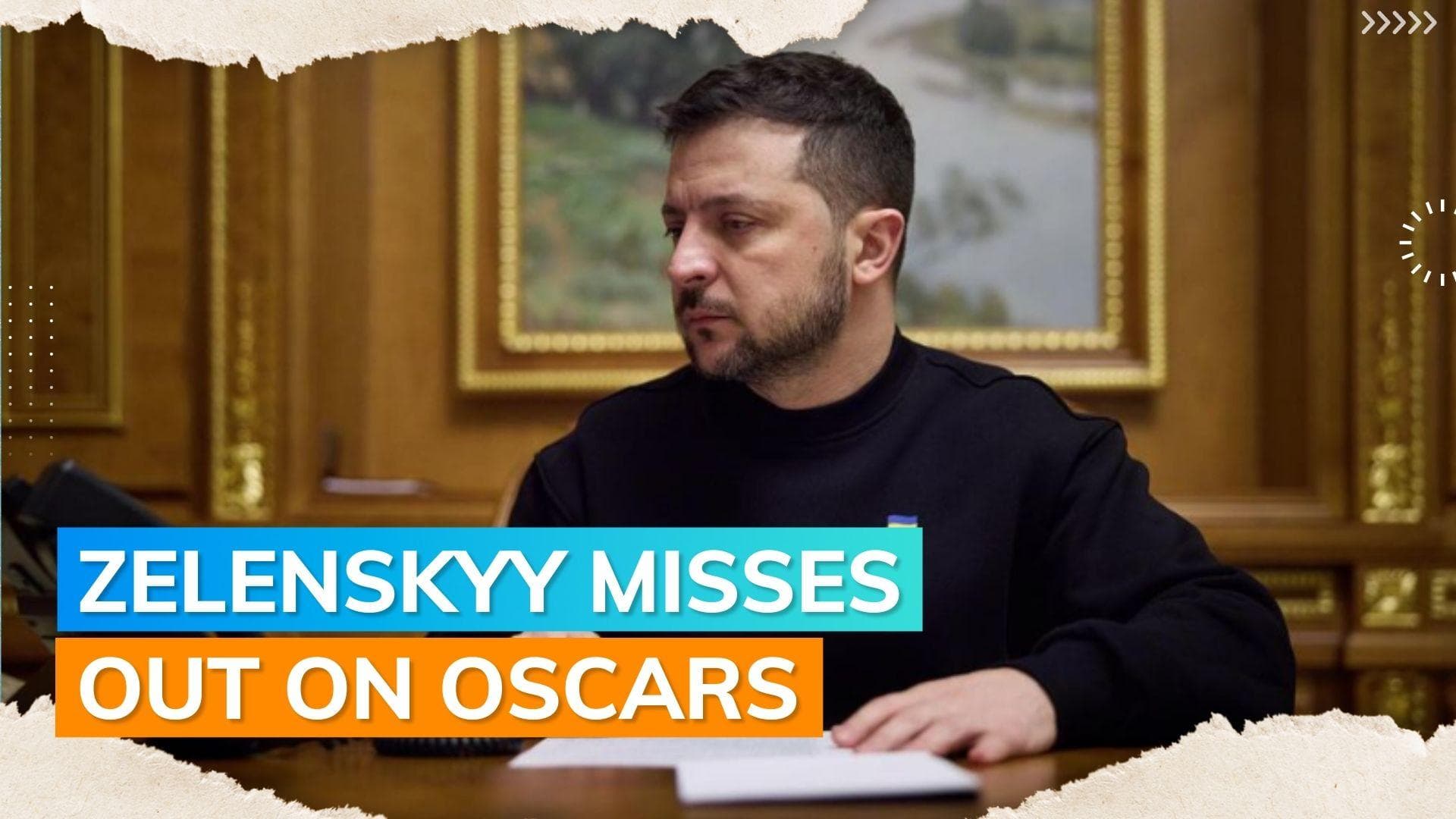 Academy rejects Ukrainian President Volodymyr Zelenskyy's request to speak at Oscars