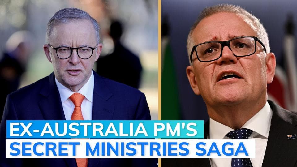 Australian PM announces inquiry into Morrison taking ministries