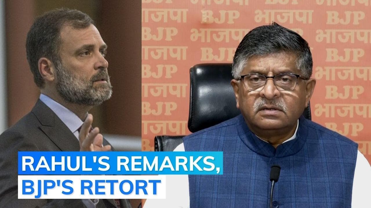 Rahul in grip of 'Maoist' thought process, anarchist elements: BJP