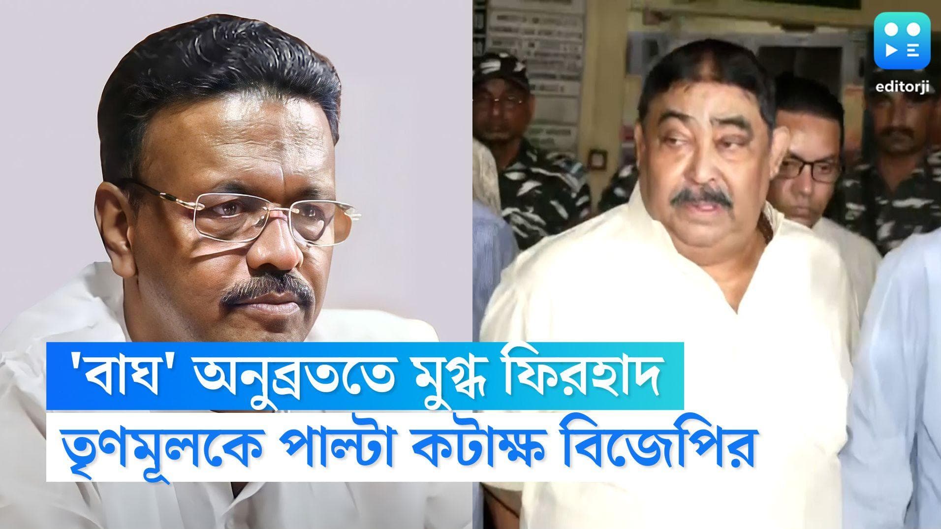 Firhad on Anubrata: অনুব্রতকে 'বাঘ' বলে সম্বোধন ফিরহাদের, বীরভূম থেকে বিজেপিকে হুঁশিয়ারি তৃণমূল নেতার
