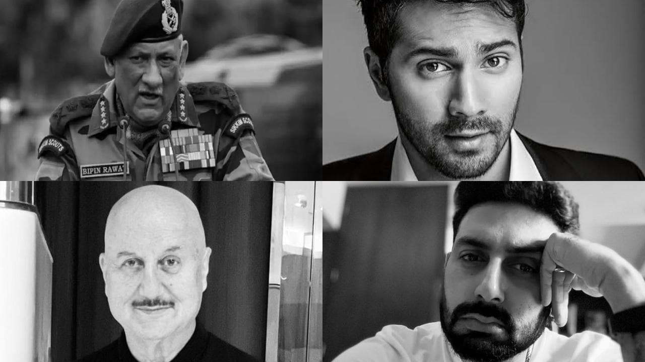 Bollywood celebrities express shock and grief over the death of CDS Bipin Rawat