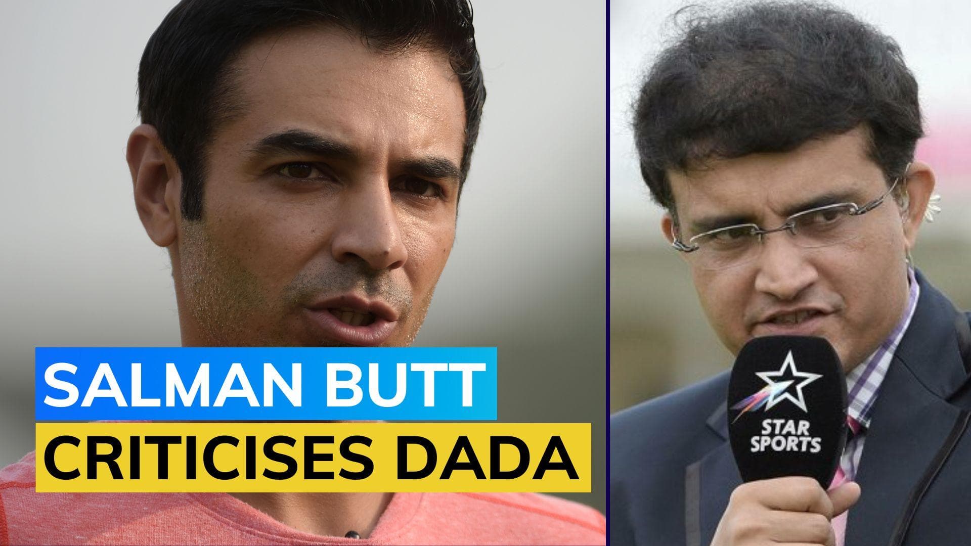 Former Pakistan captain Salman Butt takes a dig at Sourav Ganguly