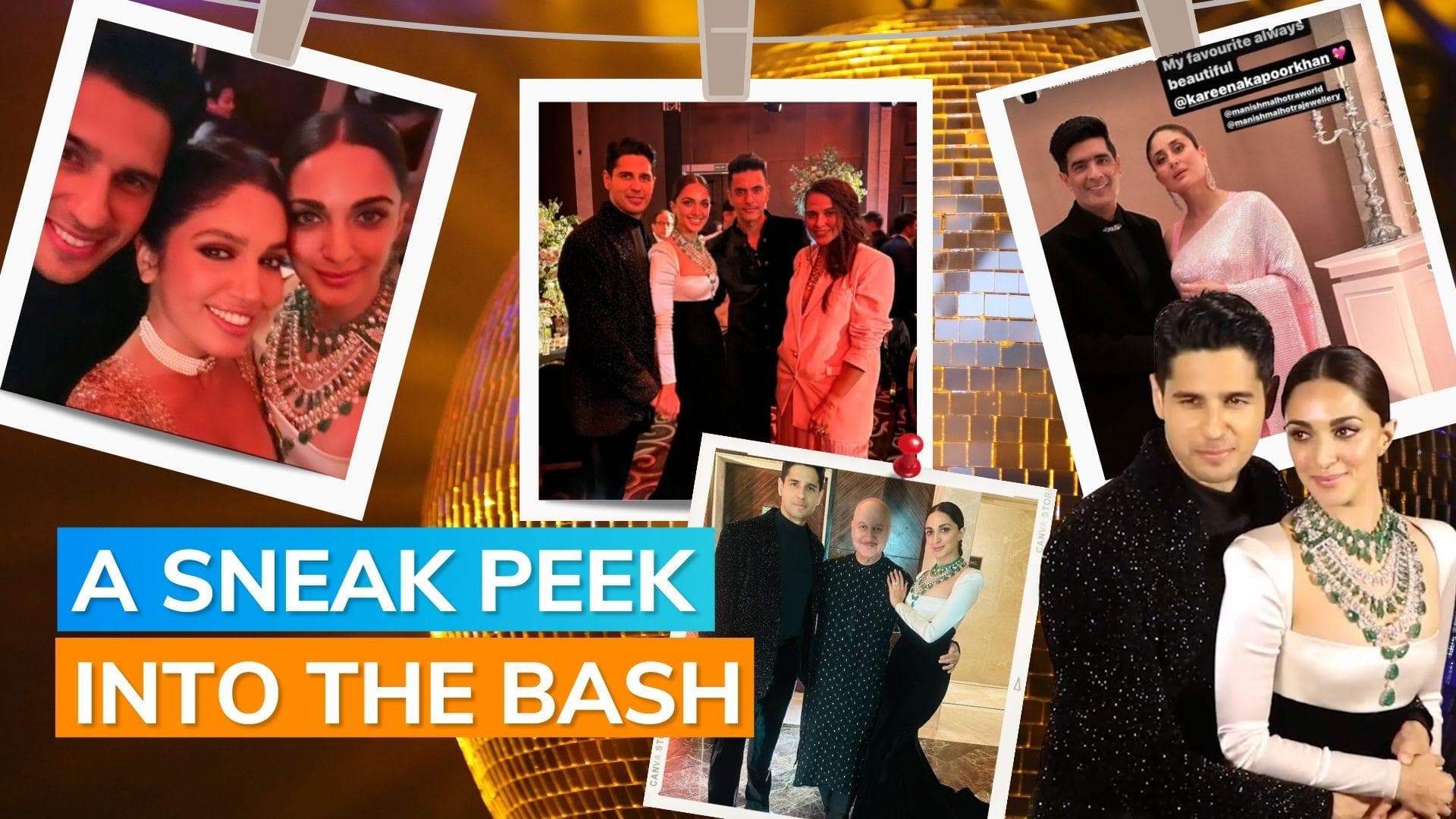 Sidharth Malhotra-Kiara Advani’s reception: Inside pics with Manish Malhotra, Kareena Kapoor