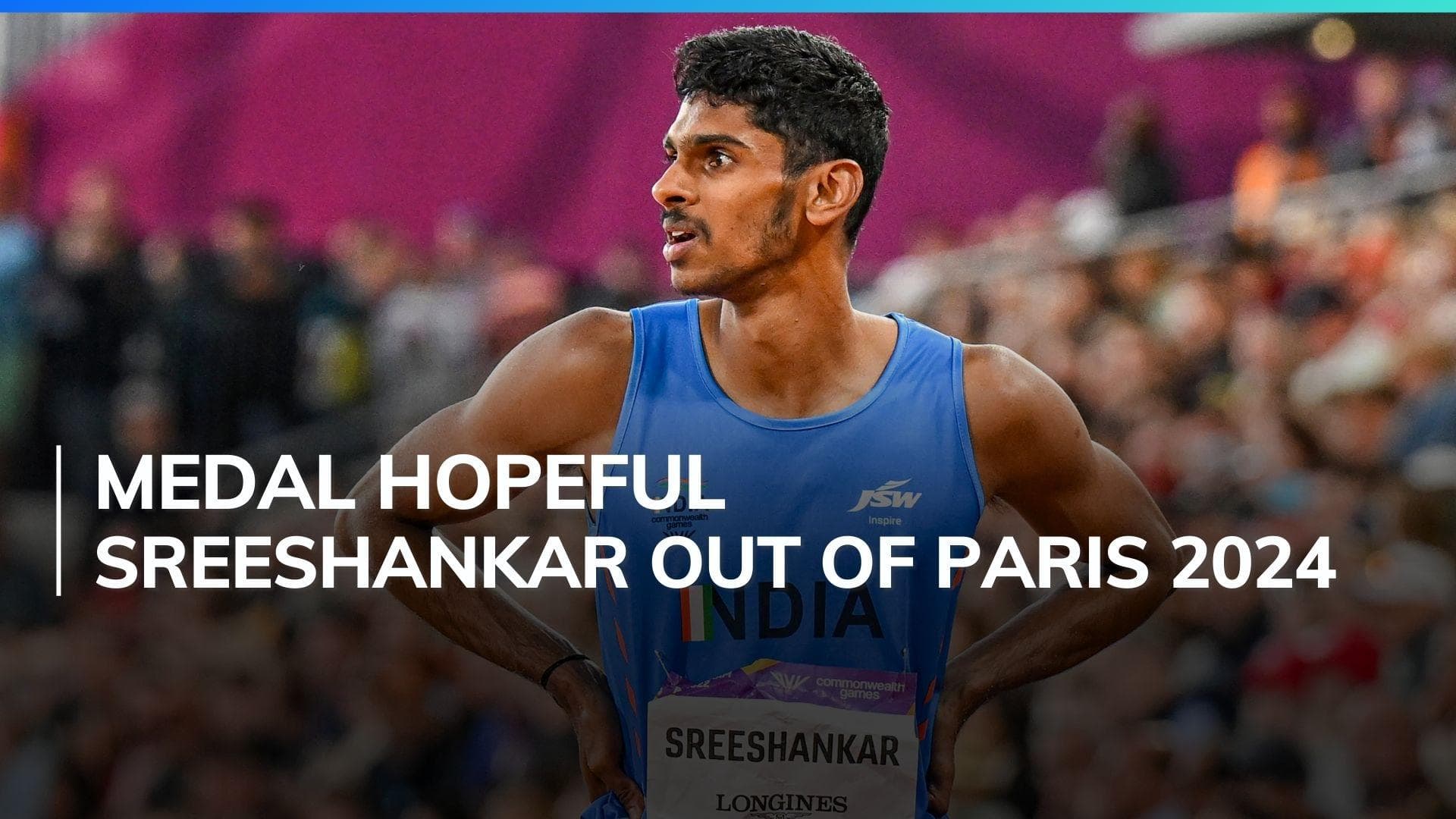  Indian long jumper Murali Sreeshankar's Paris Olympics dream shattered due to knee injury