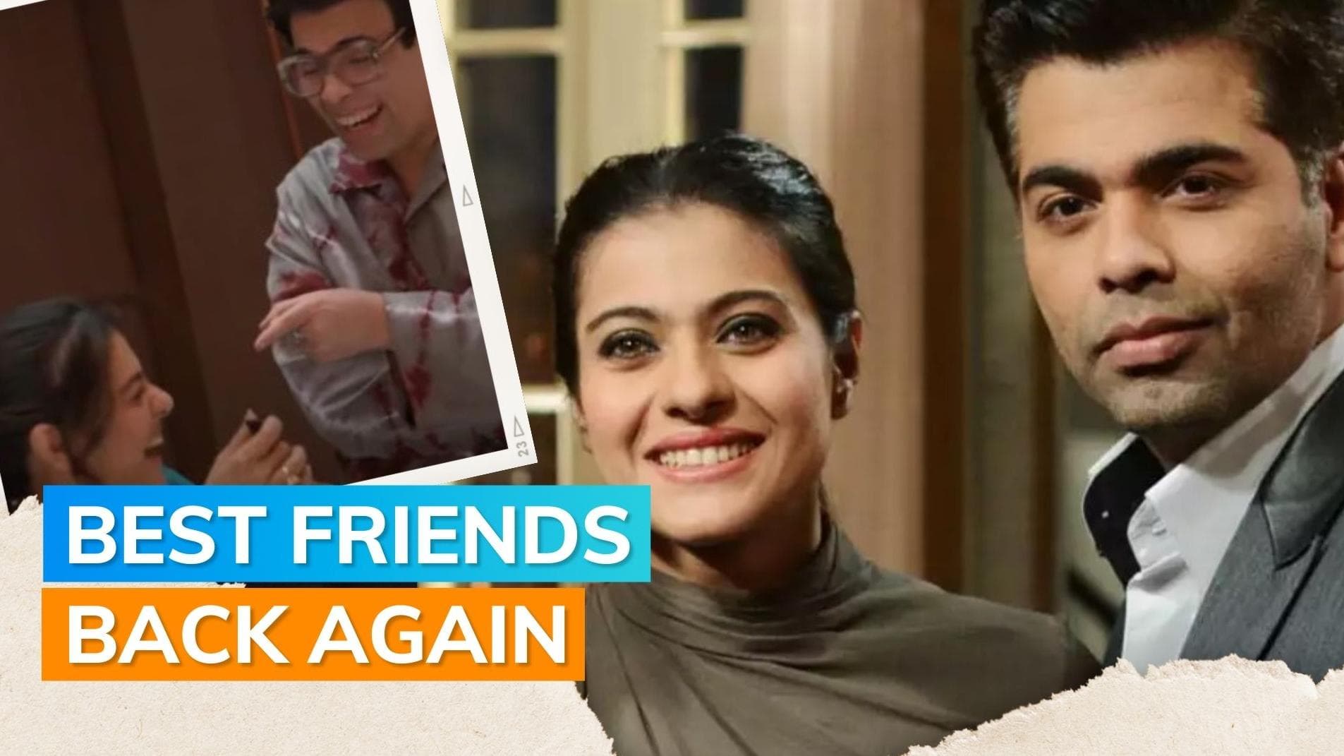 Kajol joked at Karan Johar for his star kids obsession in a new ad 