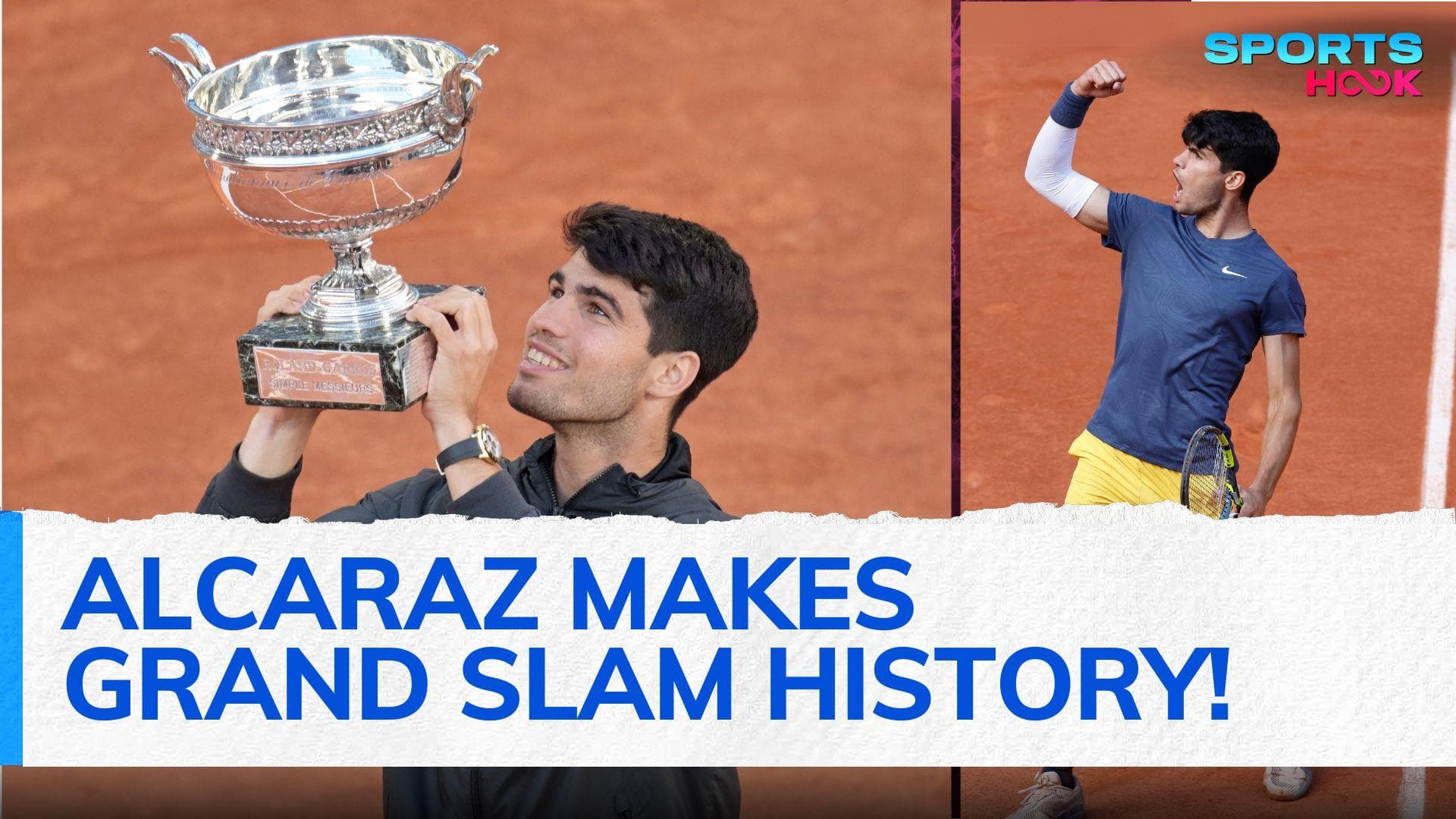 Roland Garros 2024: Carlos Alcaraz downs Alexander Zverev to script Grand Slam history