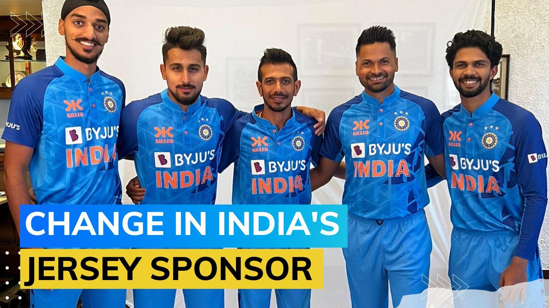 Killer brand replaces MPL Sports as Team India's new kit sponsor