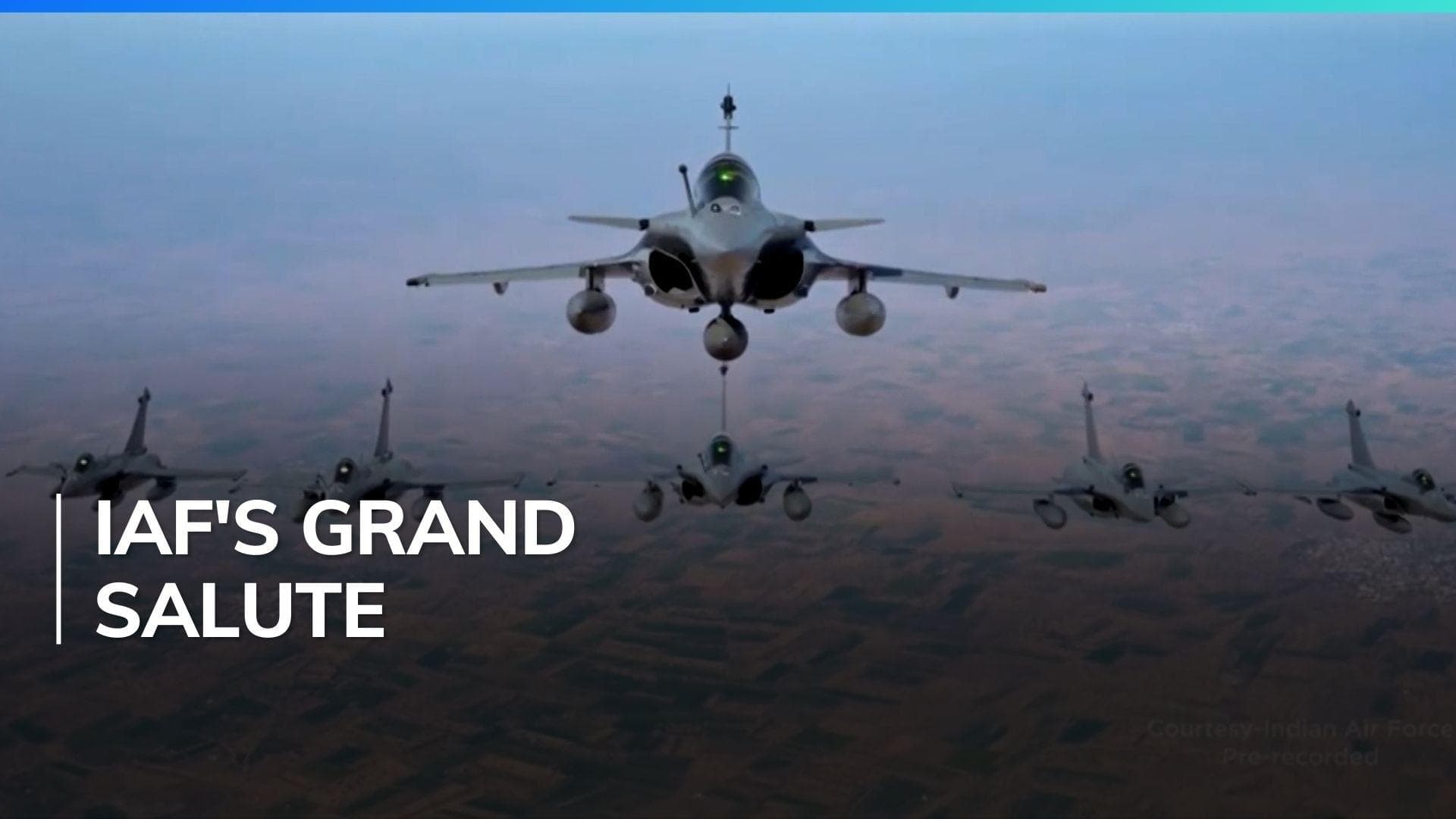 Indian pilots bewitch spectators with midair acrobatics on Republic Day