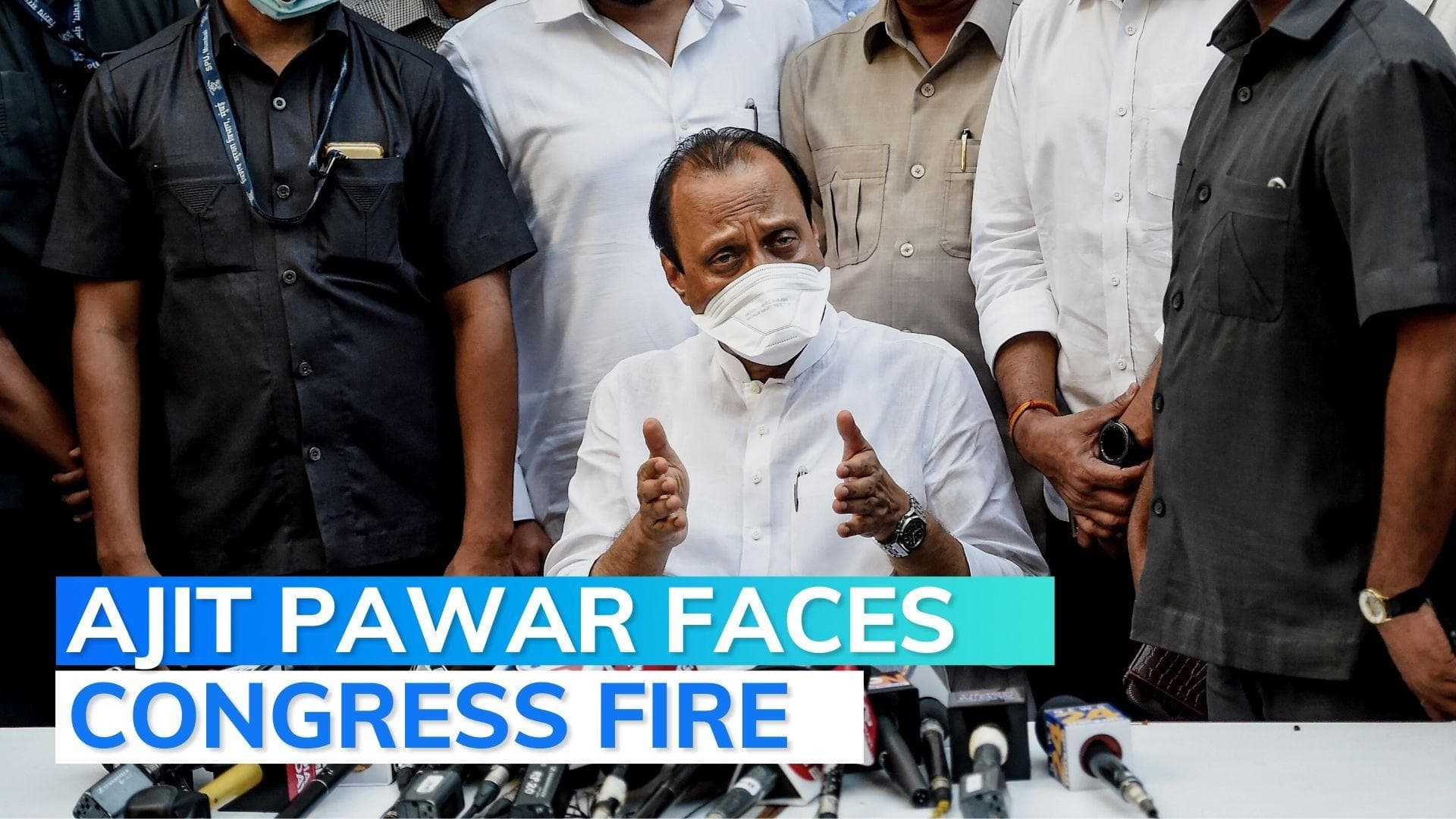 Maharashtra crisis: Congress targets Ajit Pawar, parrots Shiv Sena rebels