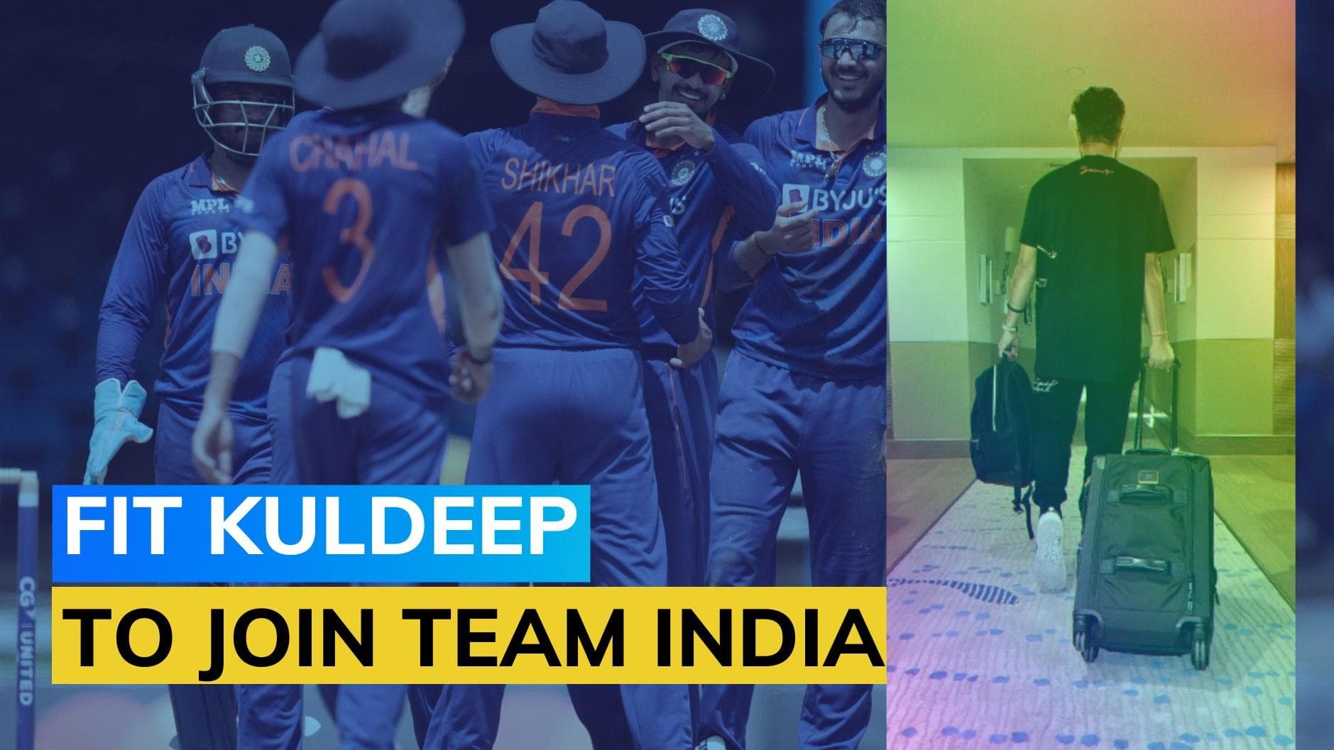 IND vs WI T20I series: 'See you soon Caribbean' Kuldeep Yadav set to join Team India 