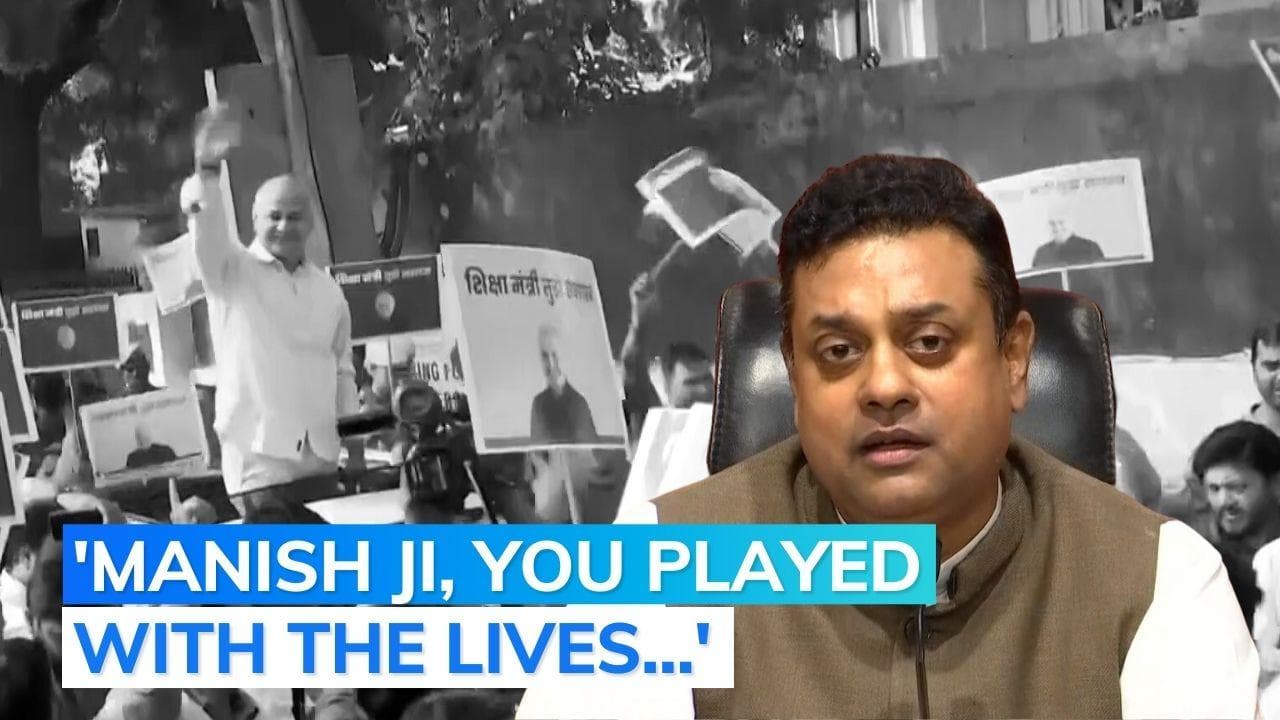 Must be only education minister in world involved in liquor scam: BJP after Sisodia's arrest