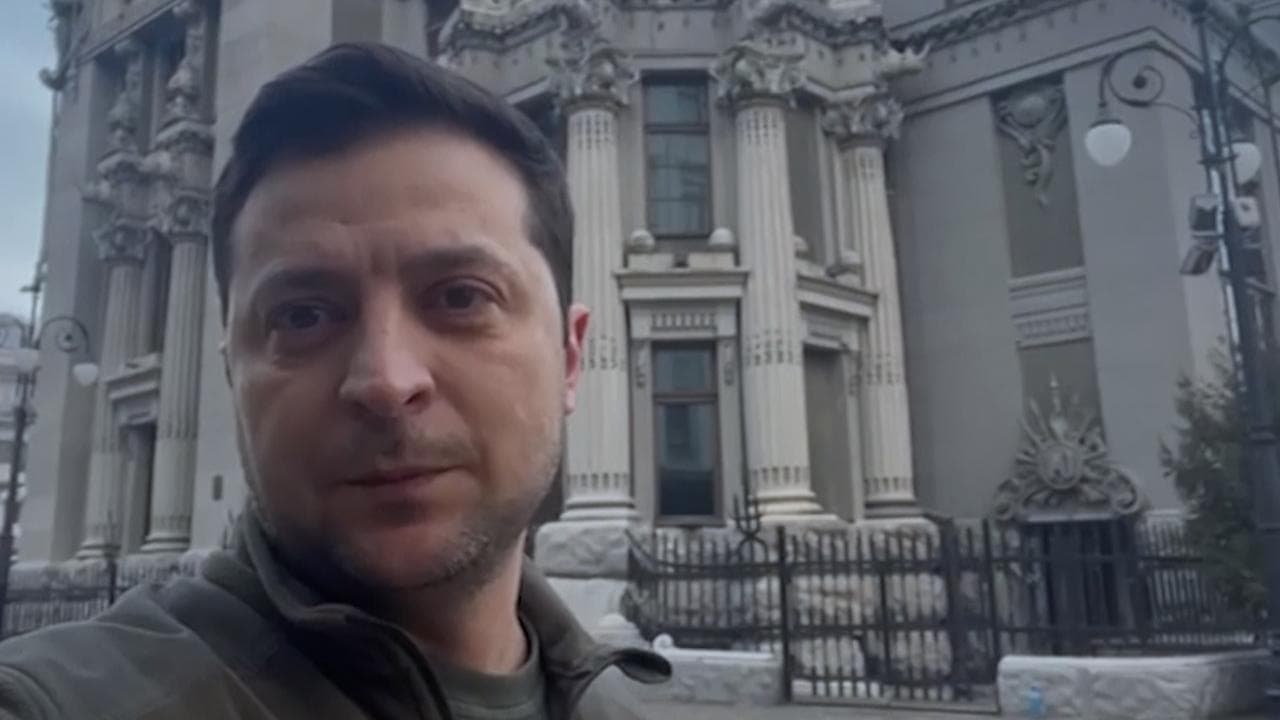 Ukraine President says hundreds of Russians captured; 'bulk of invasion force 30 km from Kyiv'