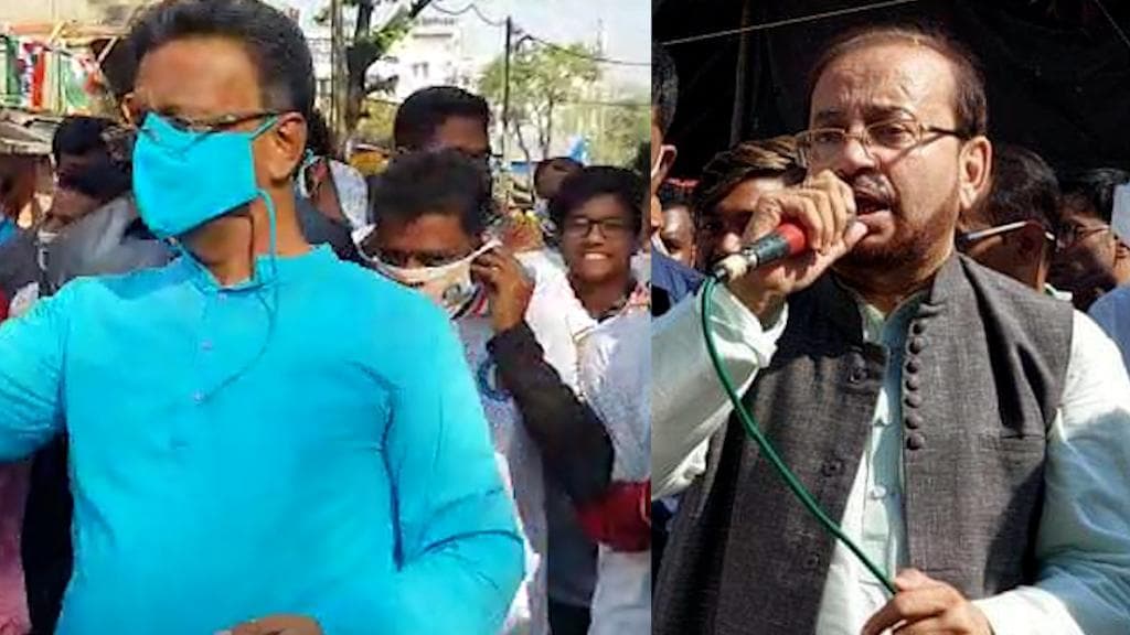 TMC: শহরের দু'প্রান্তে দাপিয়ে প্রচার দুই হেভিওয়েটের