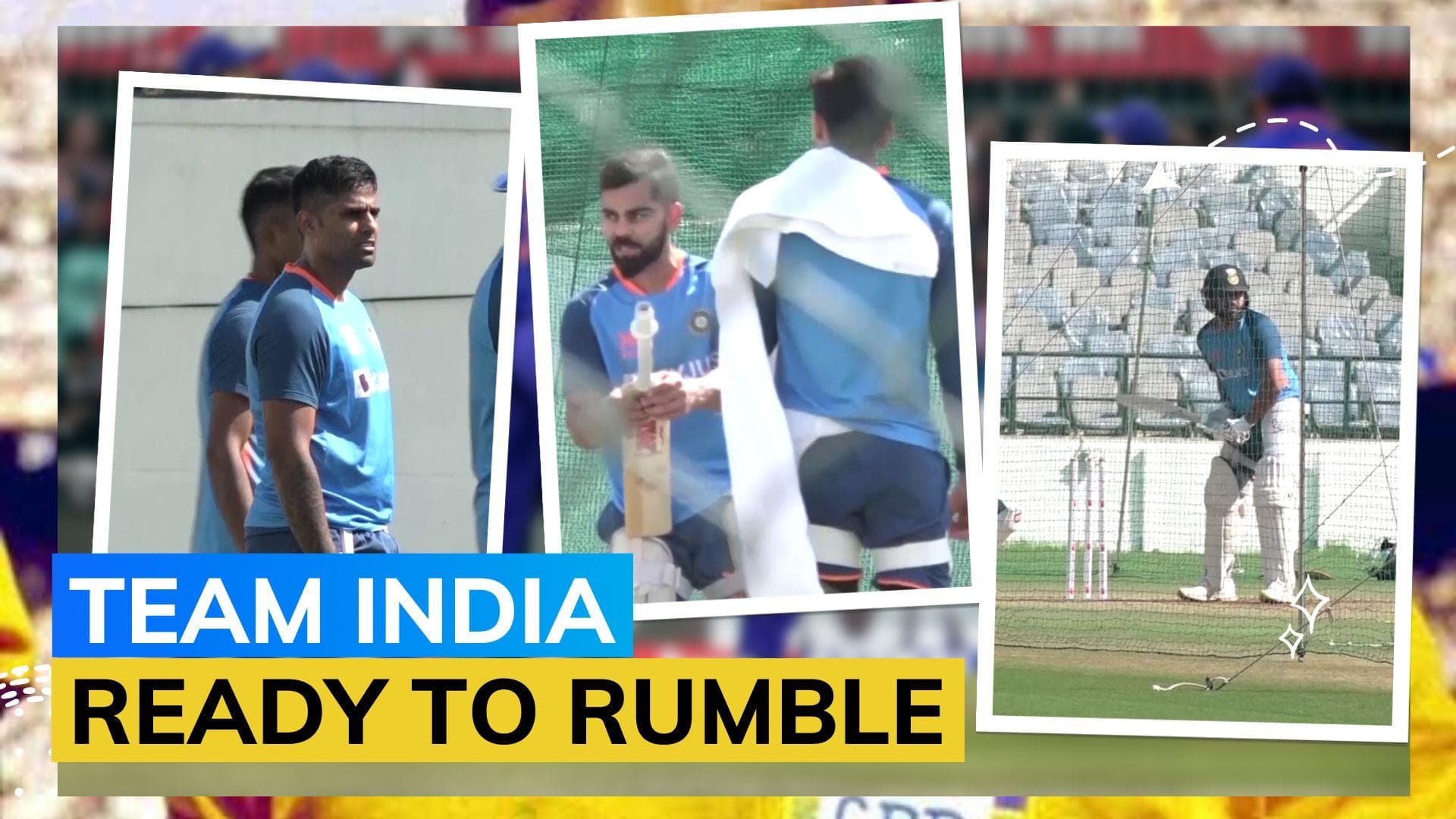 IND vs AUS: WATCH! Team India training hard ahead of the first Test in Nagpur