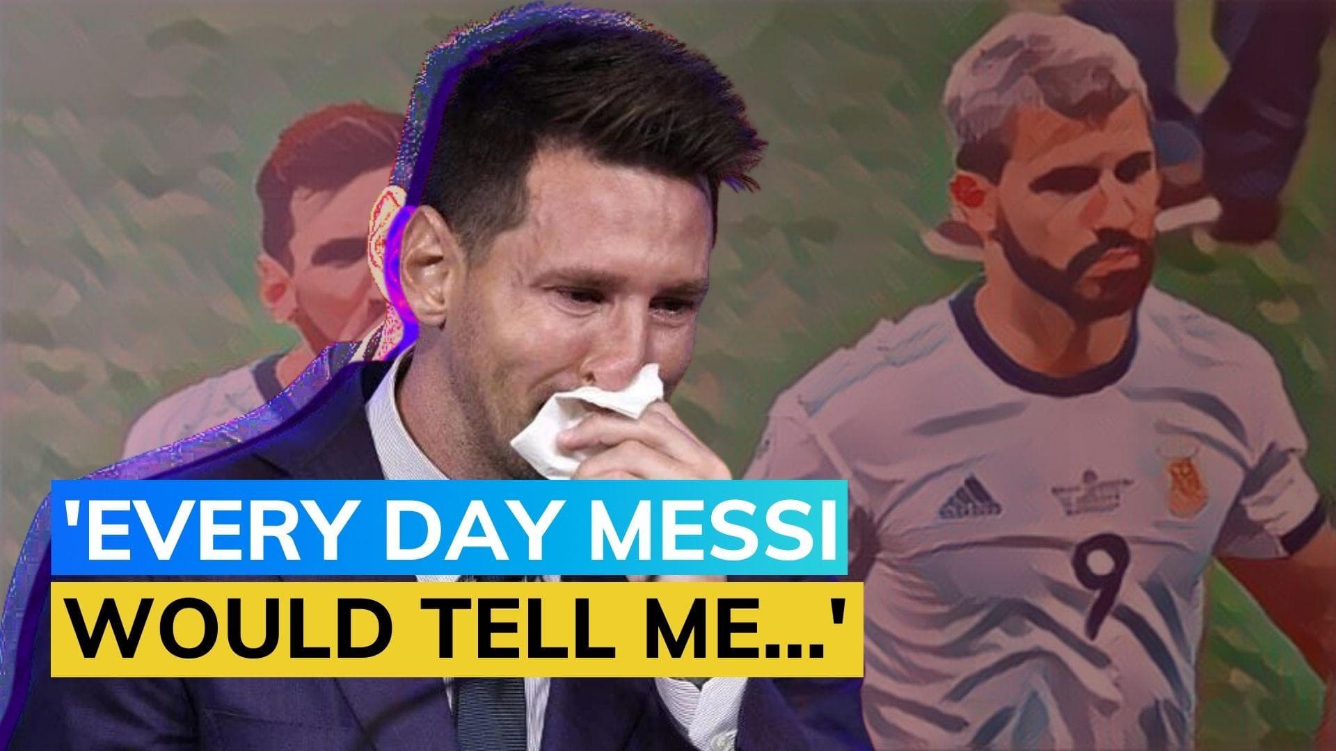 Ex-Argentinian footballer Sergio Aguero reveals how hopeful Lionel Messi was for Barca stalemate to end 