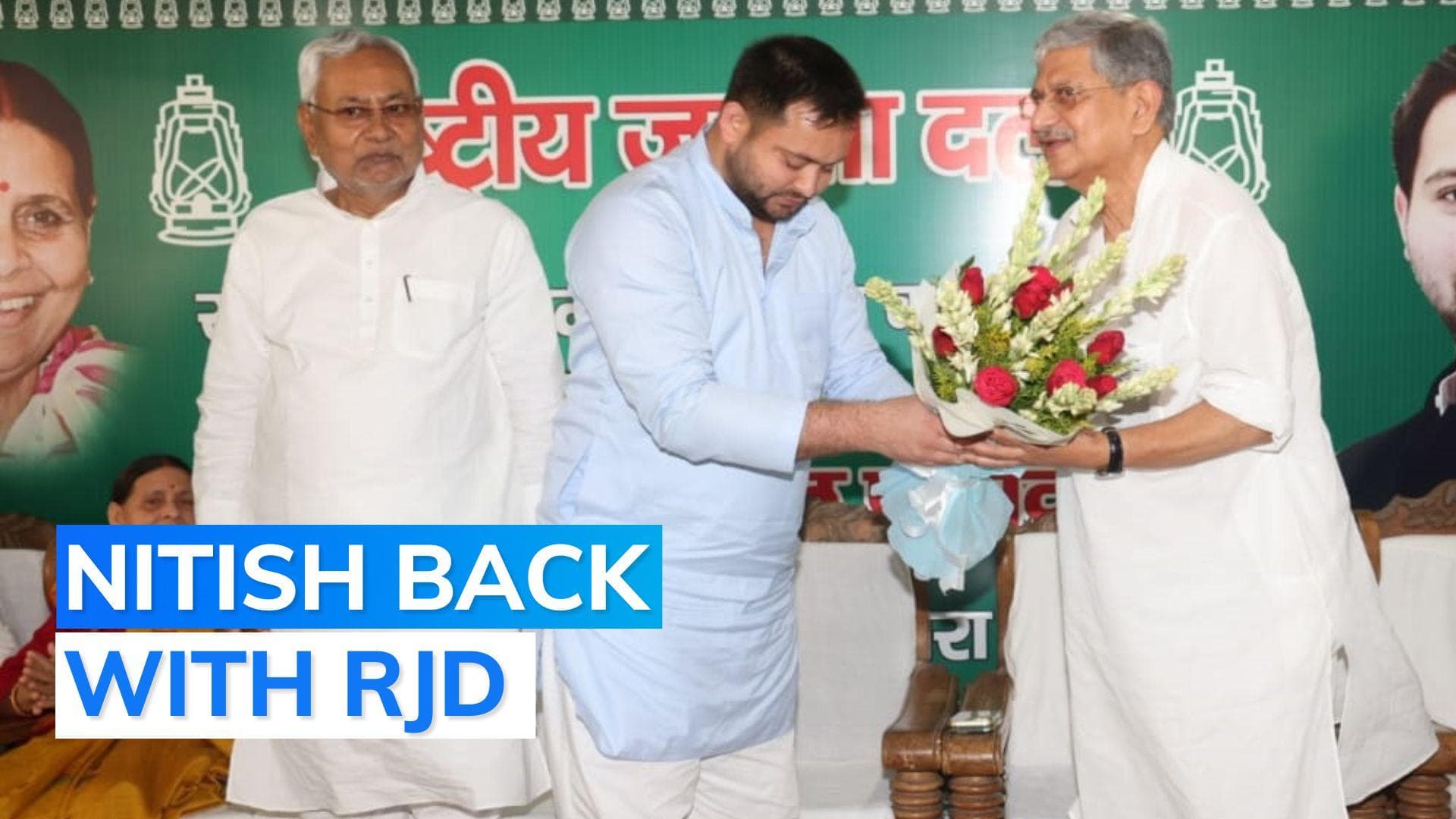 Nitish Kumar resigns as Bihar Chief Minister, meet RJD's Tejashwi Yadav