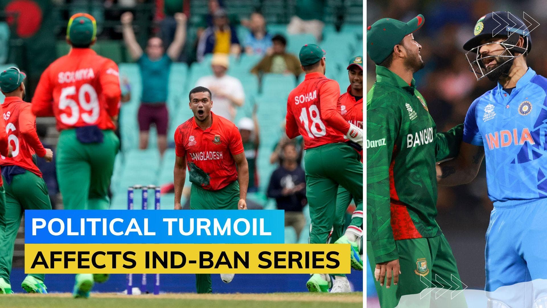 IND VS BAN: Bangladesh board changes venue for final ODI after protest threat