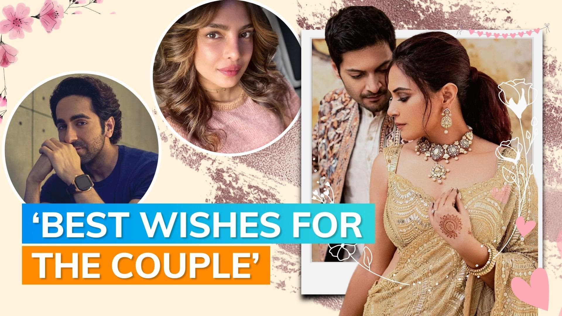 Priyanka Chopra and others congratulate Richa Chadha and Ali Fazal ahead of their wedding