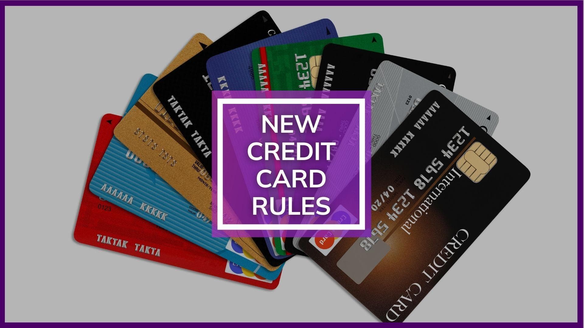 RBI's new credit card rules | Here's all you need to know