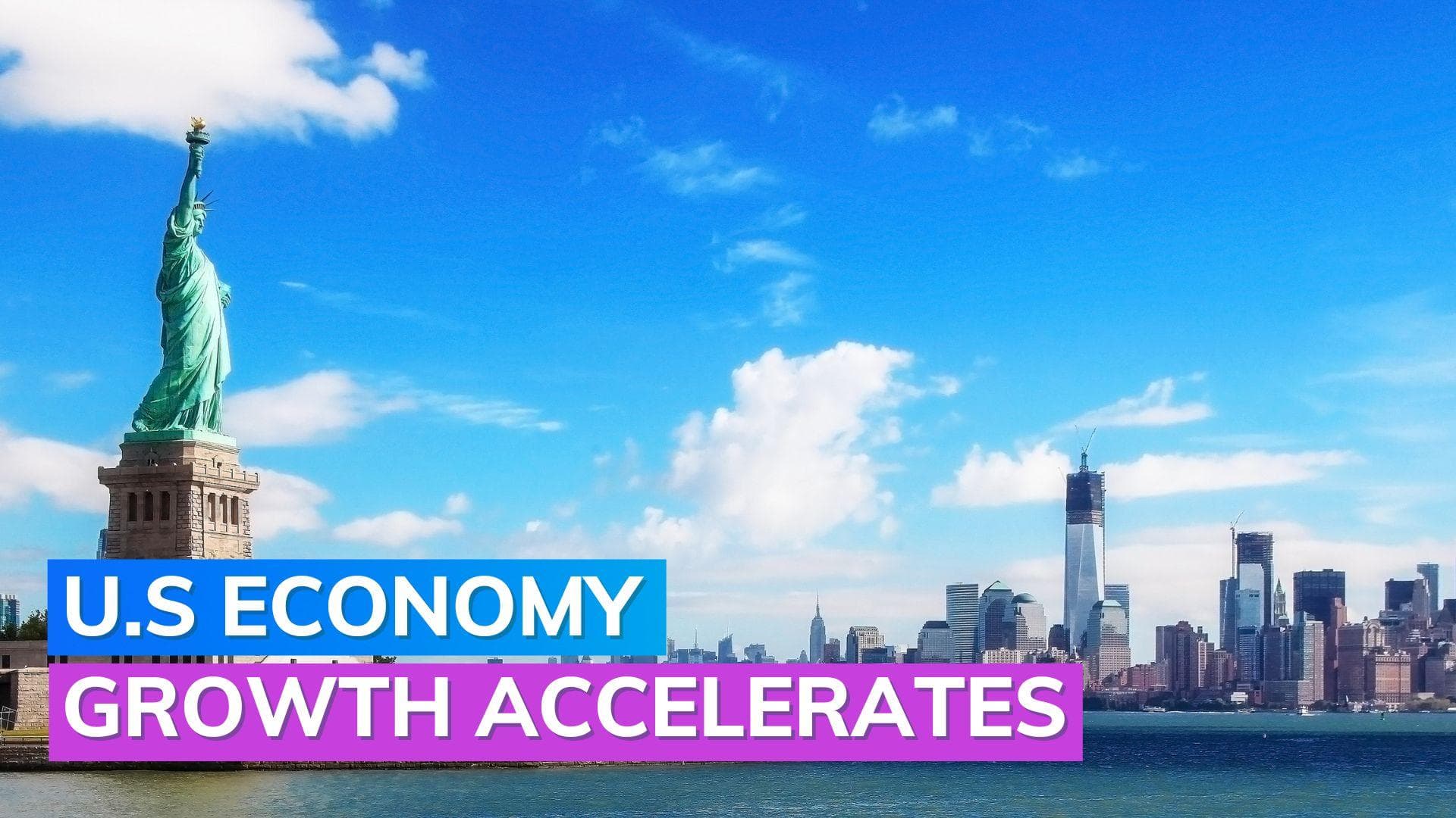 U.S economy grew at 4.9% in third quarter; fastest growth rate in nearly two years