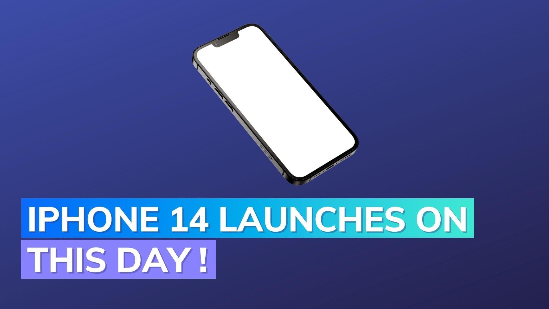 iPhone 14 series tipped to launch on September 13