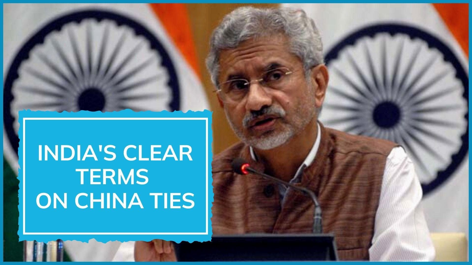 Jaishankar on talks with Wang Yi: ties disturbed due to China