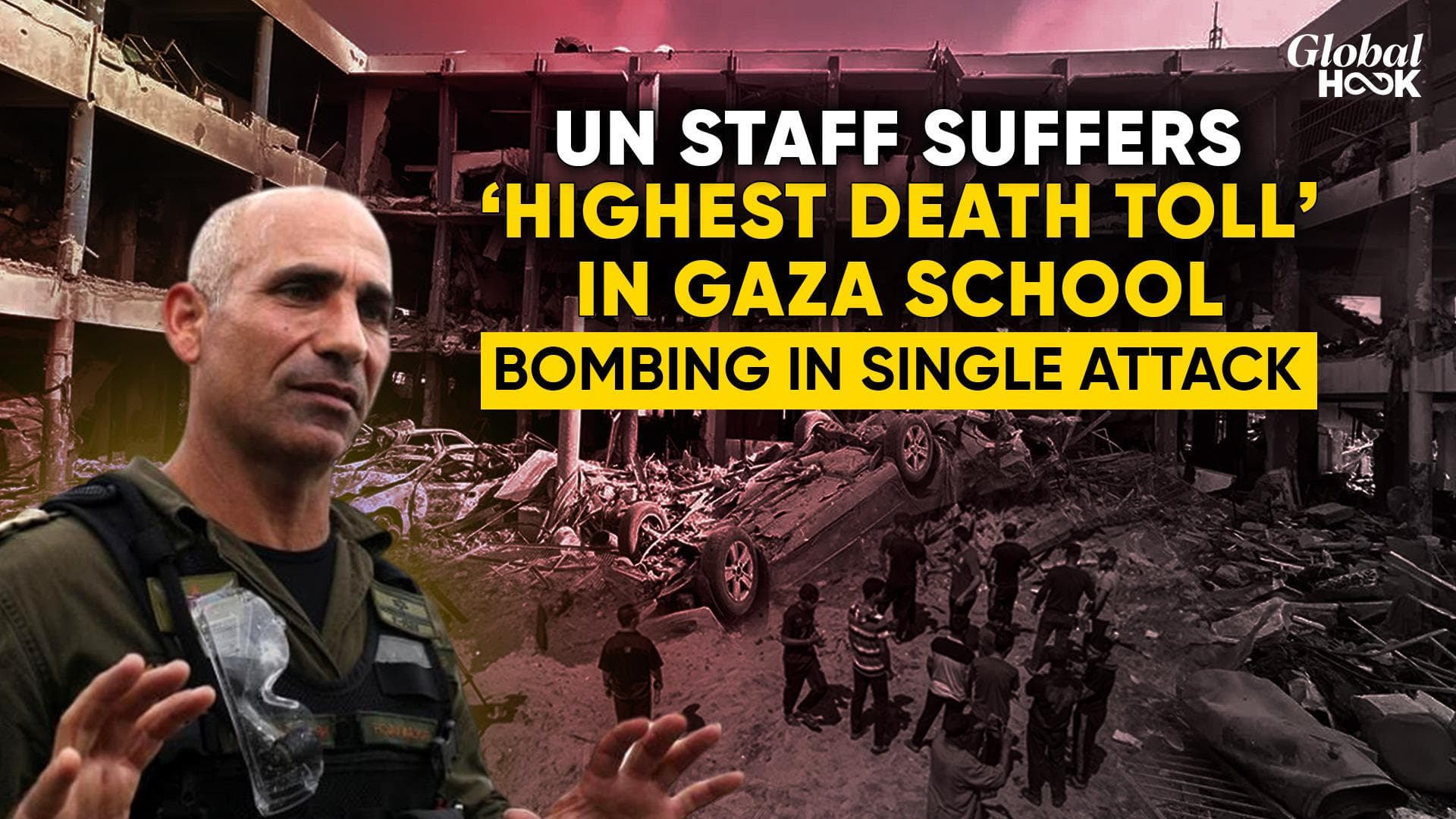 IDF Officer Who ‘Lied’ About Oct 7 ‘Rapes’, Booby-Trapped; Critical | Gaza School Bombed 5TH Time