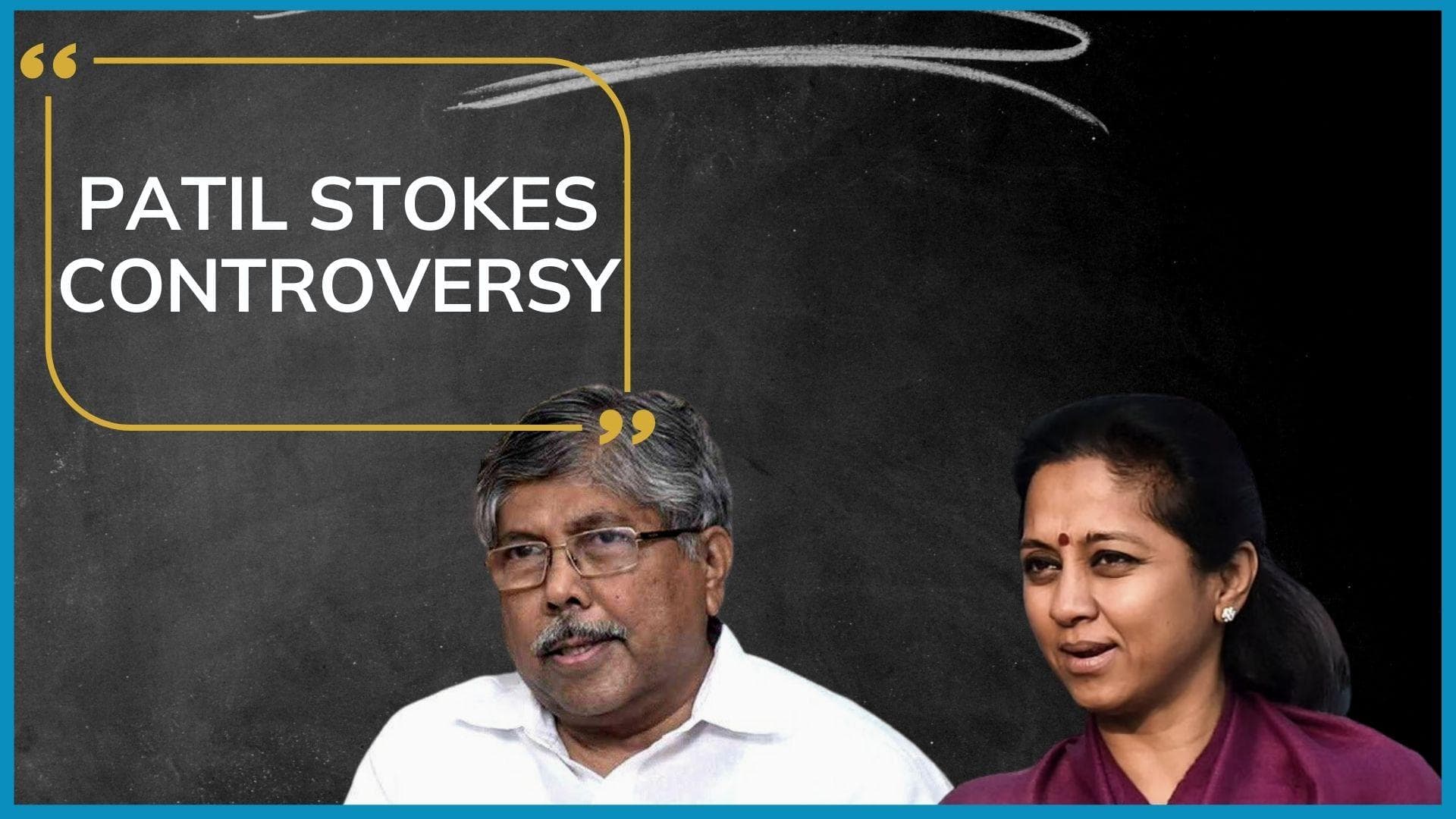 Maha BJP chief tells Supriya Sule 'to go home and cook', justifies remark after uproar