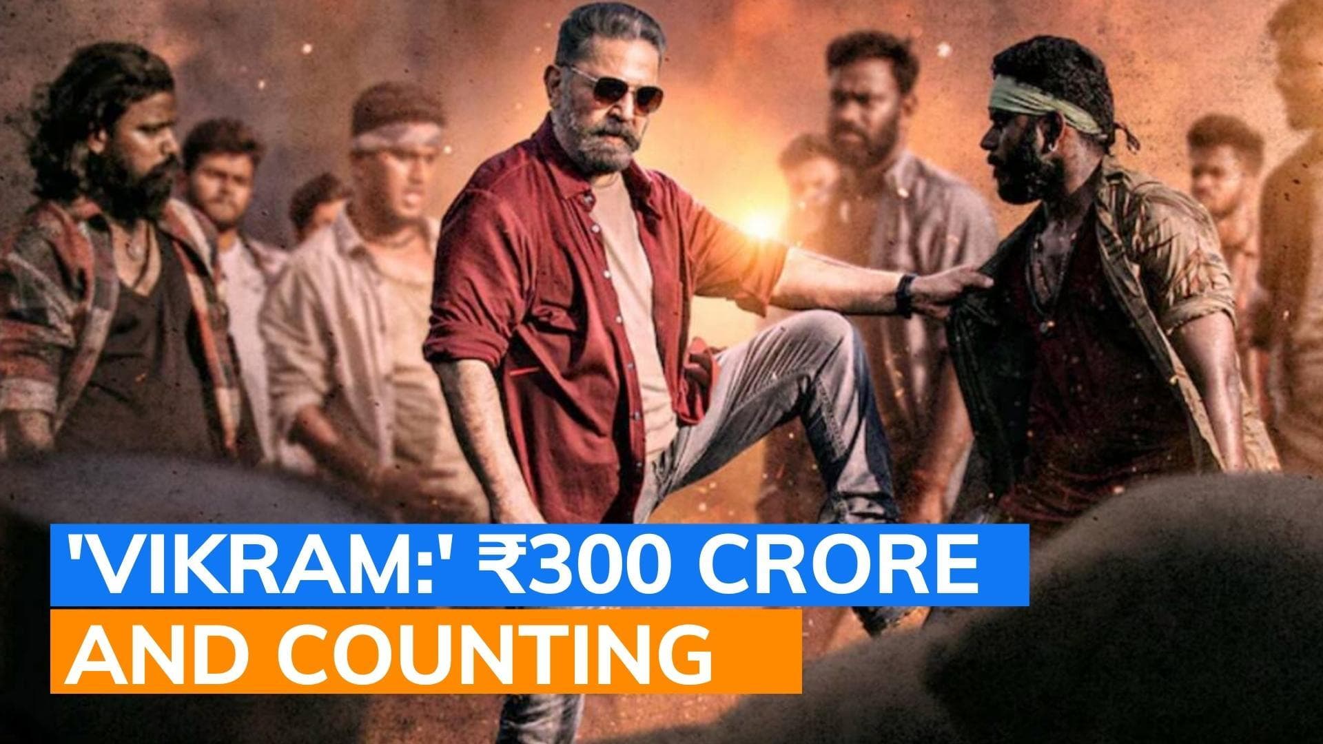 'Vikram,' starring Kamal Haasan, is unstoppable at the box office, crosses  ₹300-crore mark worldwide 