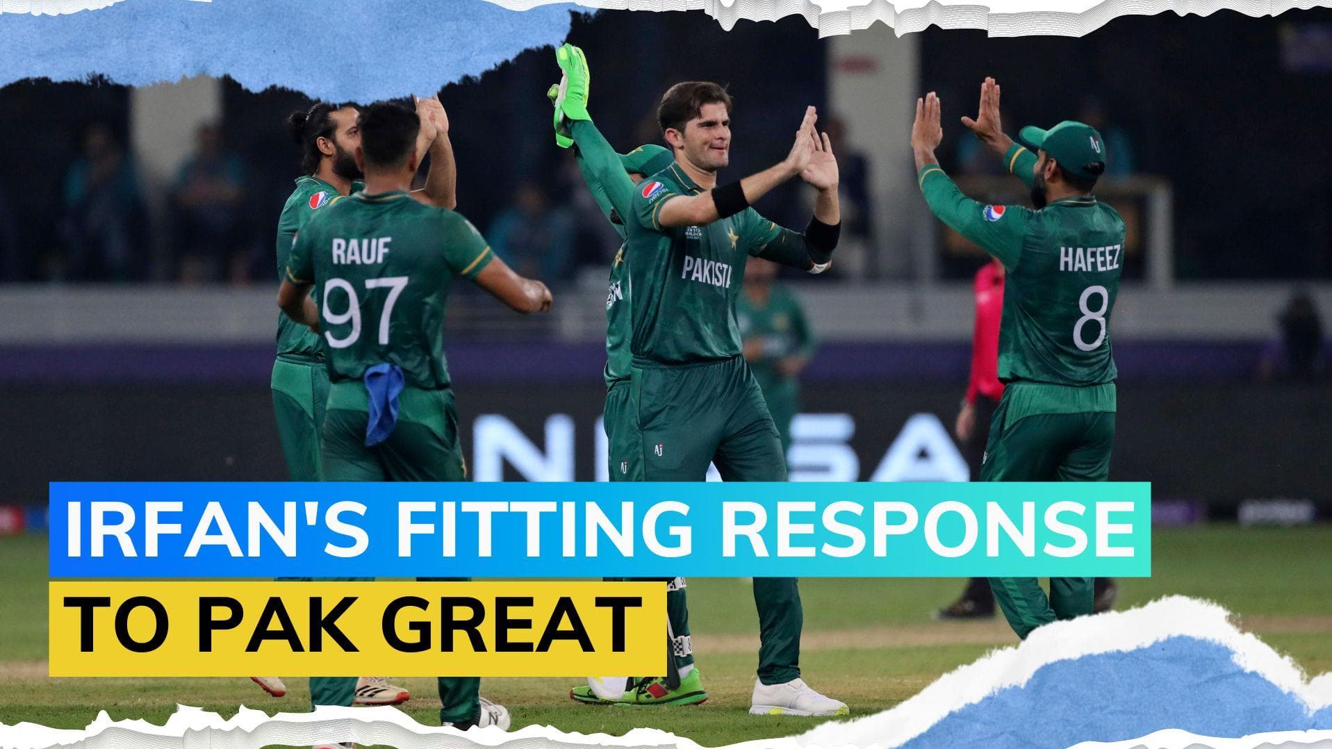 Irfan Pathan responds to Waqar Younis’ "Big relief for India" jibe