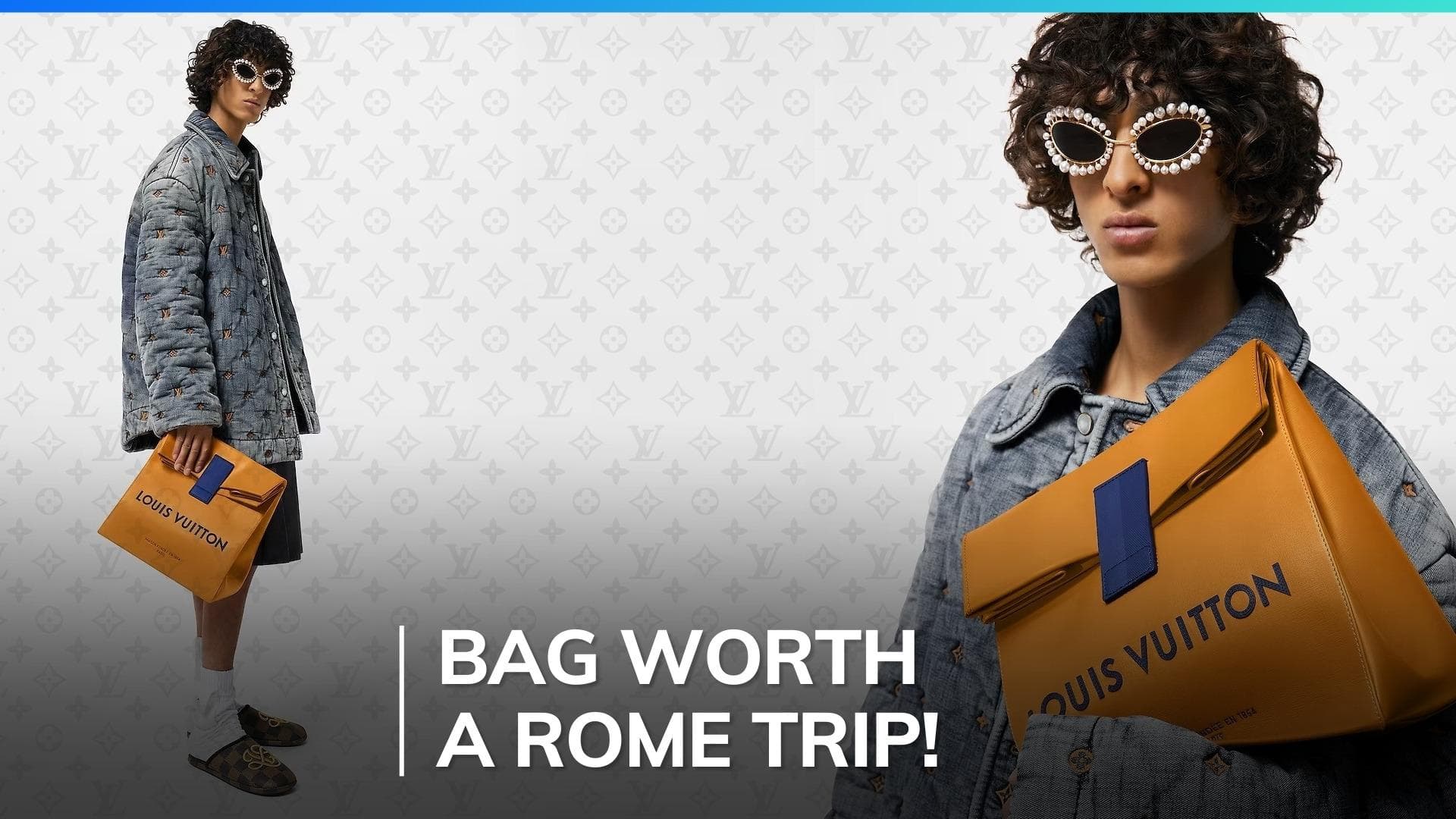 Louis Vuitton launches quirky 'sandwich bag' worth a round trip to Rome. Any guesses?