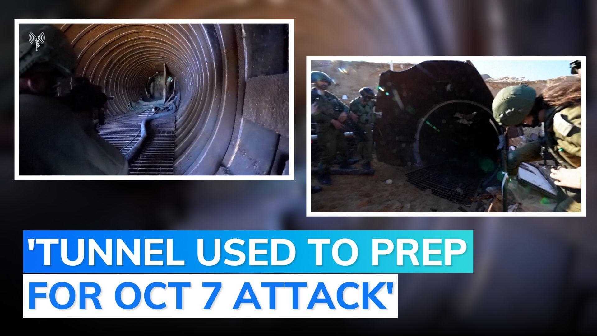 War on Gaza: 4-km-long tunnel used by Hamas found, claims Israel