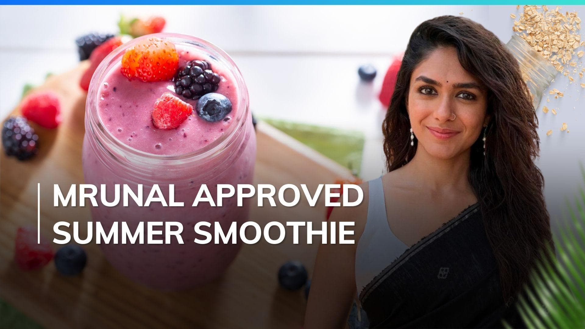 Beat the heat with Mrunal Thakur's summer smoothie, here's the recipe