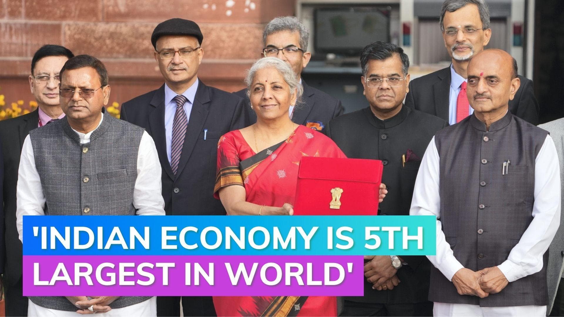 Budget 2023: Indian economy is 5th largest in the world - FM Sitharaman 