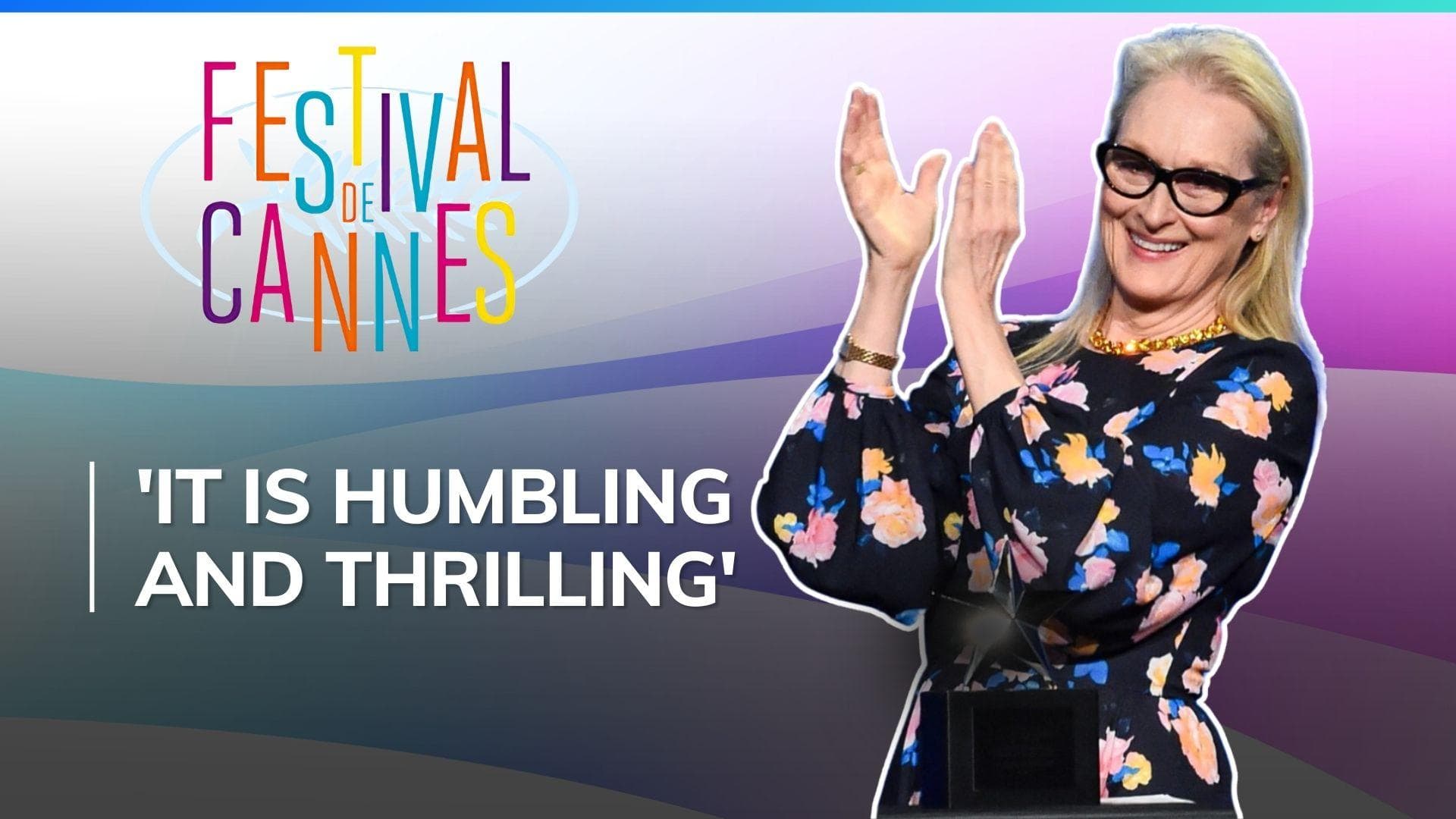 Meryl Streep to receive honorary Palme d'Or at Cannes Film Festival: ‘I am immeasurably honoured’