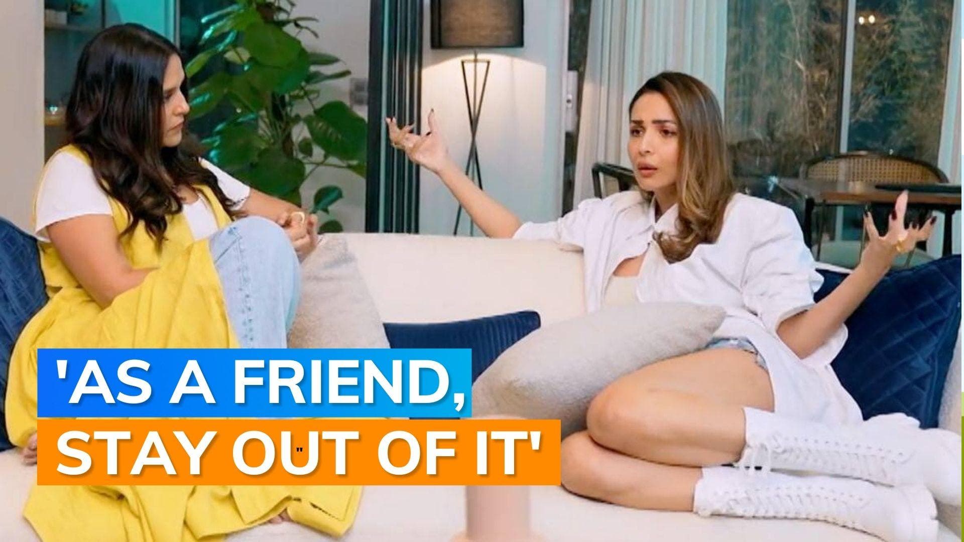 Malaika Arora snaps at Neha Dhupia for trying to make peace between her and Amrita Arora