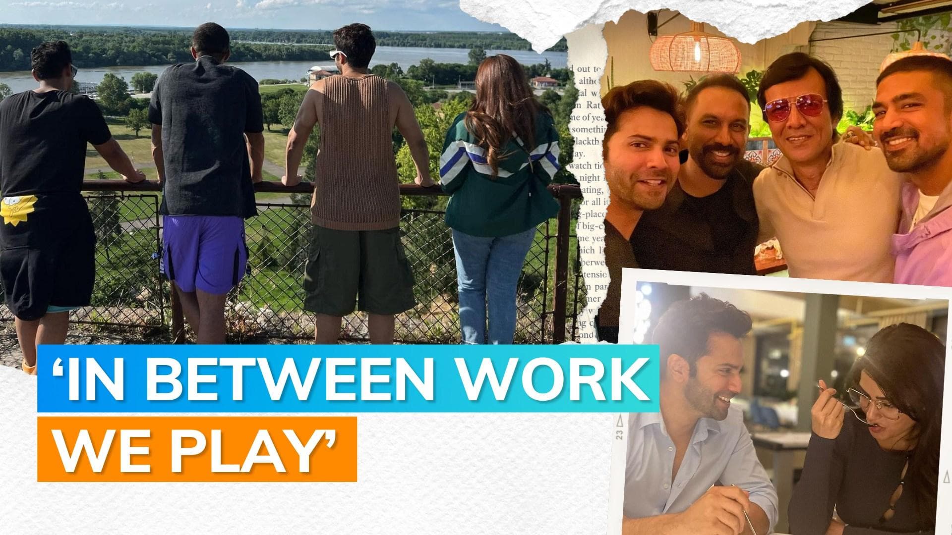 ‘Citadel’: Varun Dhawan shares BTS moments with Samantha Ruth Prabhu and others; see pics