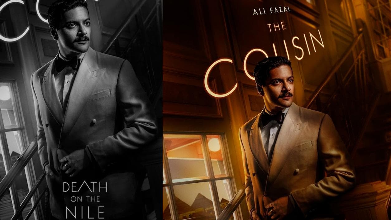 Ali Fazal's character poster revealed from the Kenneth Branagh's crime thriller 'Death on the Nile'
