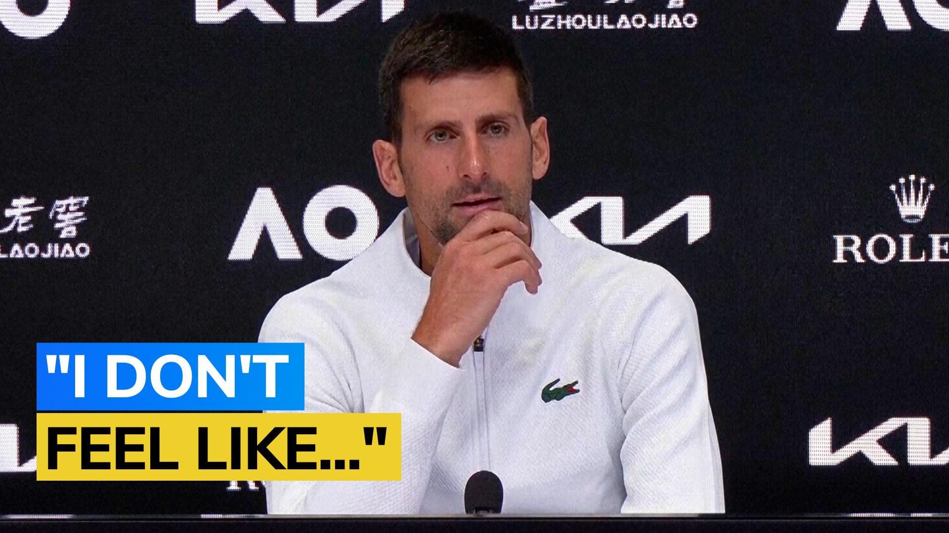 Novak Djokovic reveals major retirement plan | Australian Open