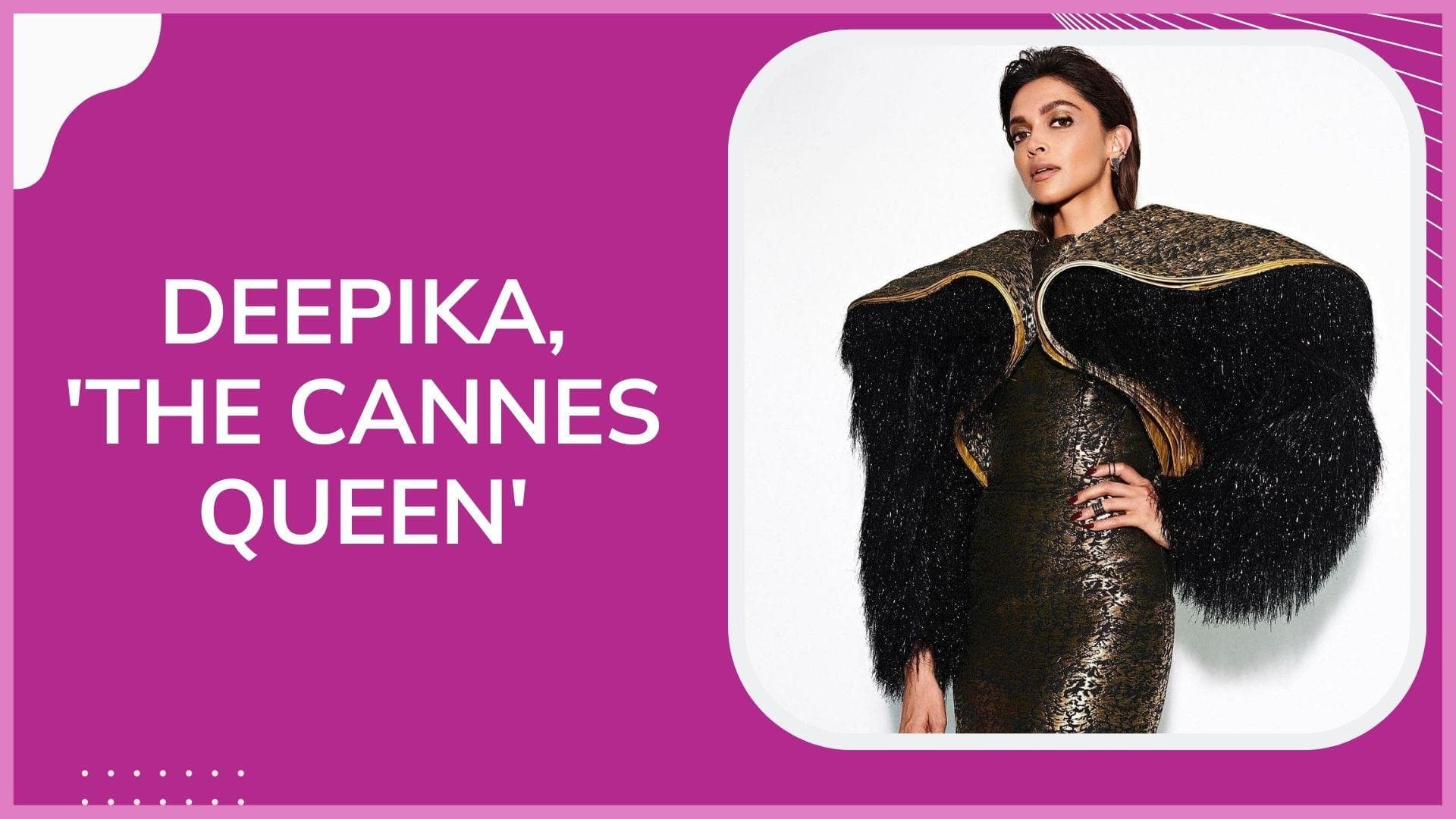 Cannes 2022: Deepika looks like an empress in Louis Vuitton ensemble