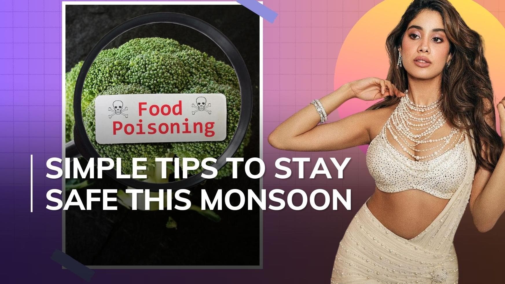 Janhvi Kapoor suffers food poisoning: 5 tips to stay safe this monsoon