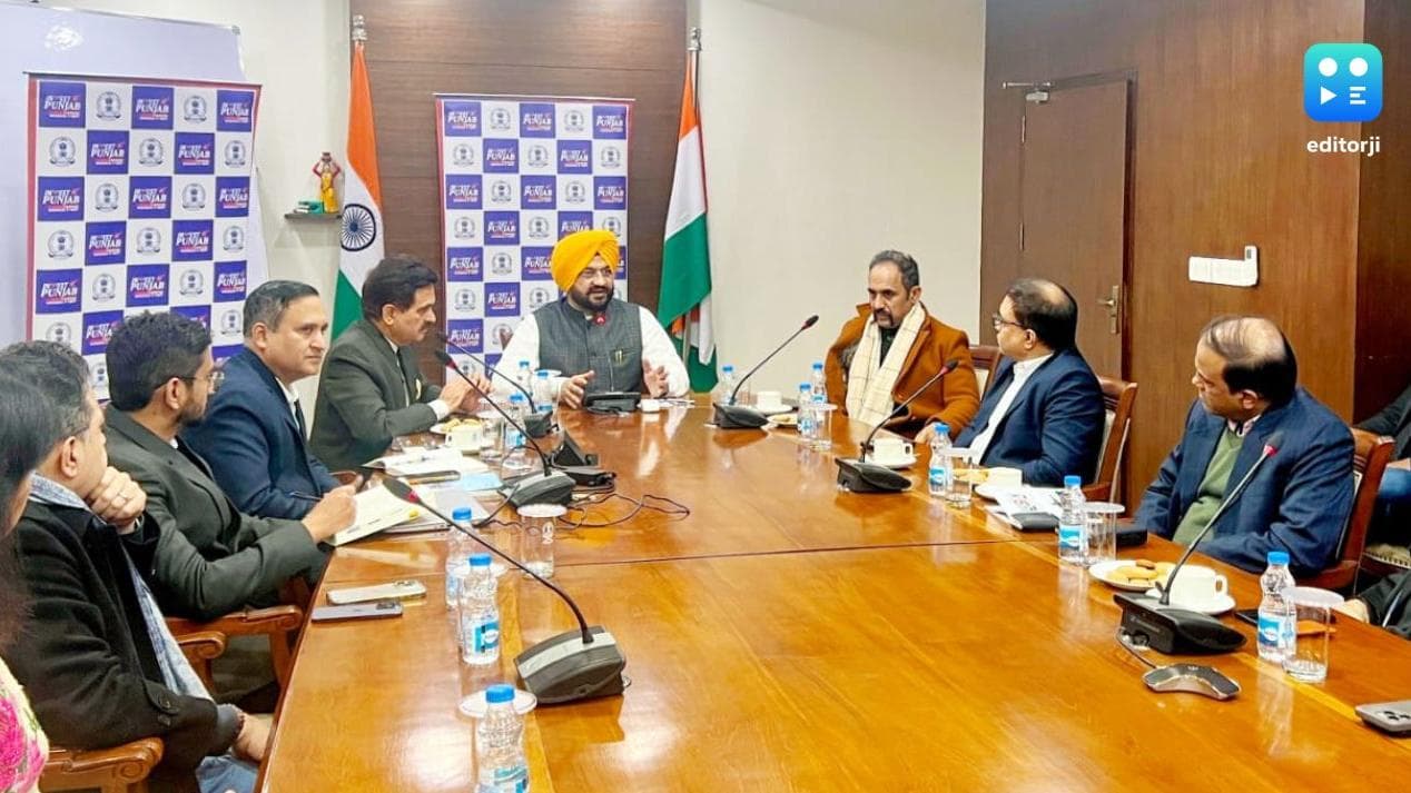 Punjab cabinet minister meets top CEOs to promote investment and industry growth