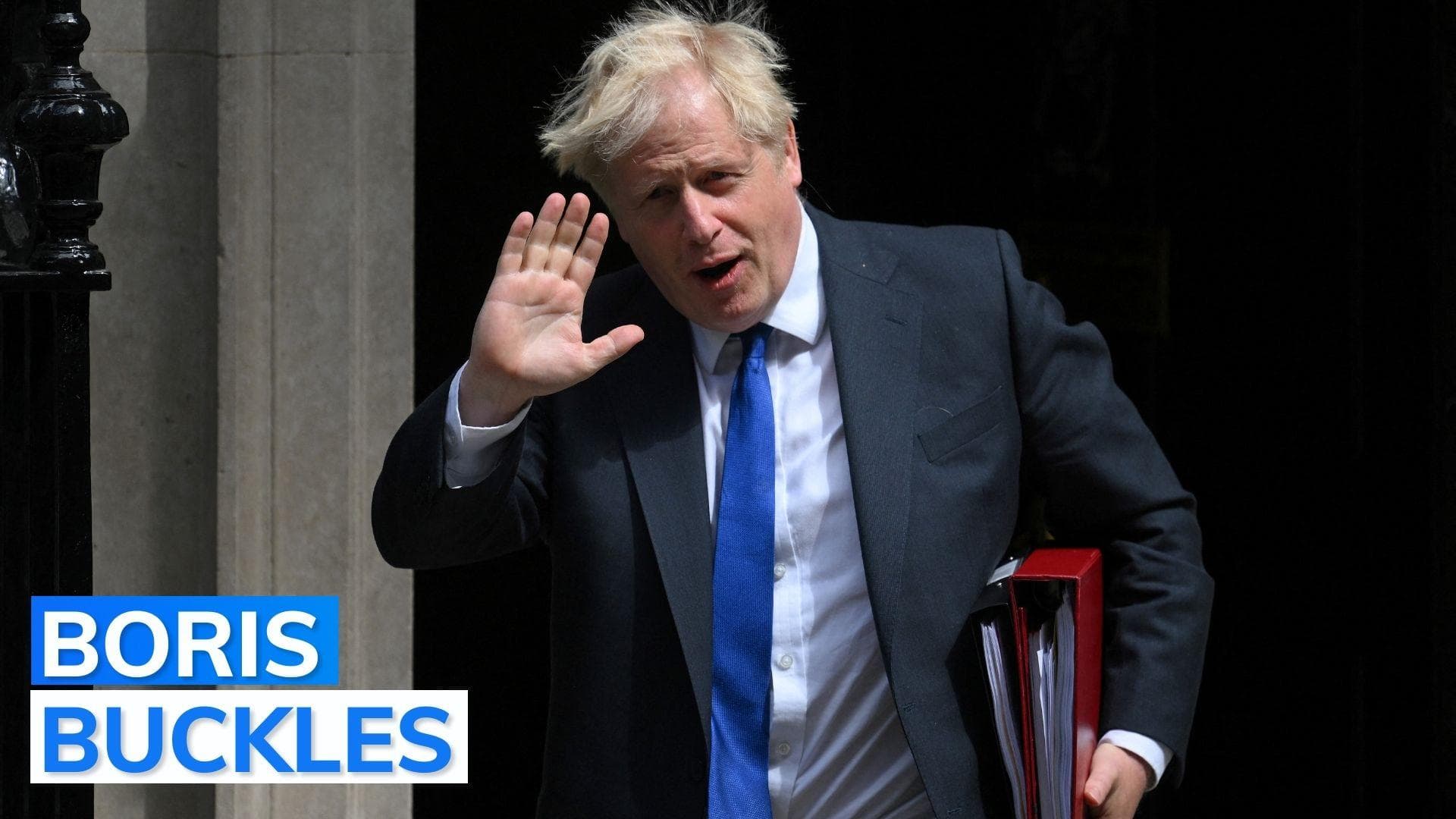 Boris Johnson steps down, to continue as interim PM