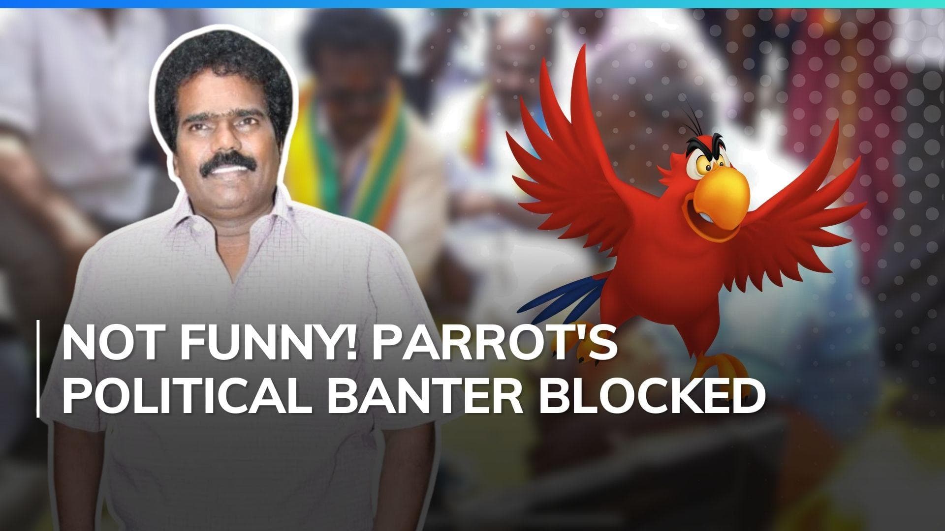 Banned in Tamil Nadu: parrot's political prediction lands soothsayer in a flap