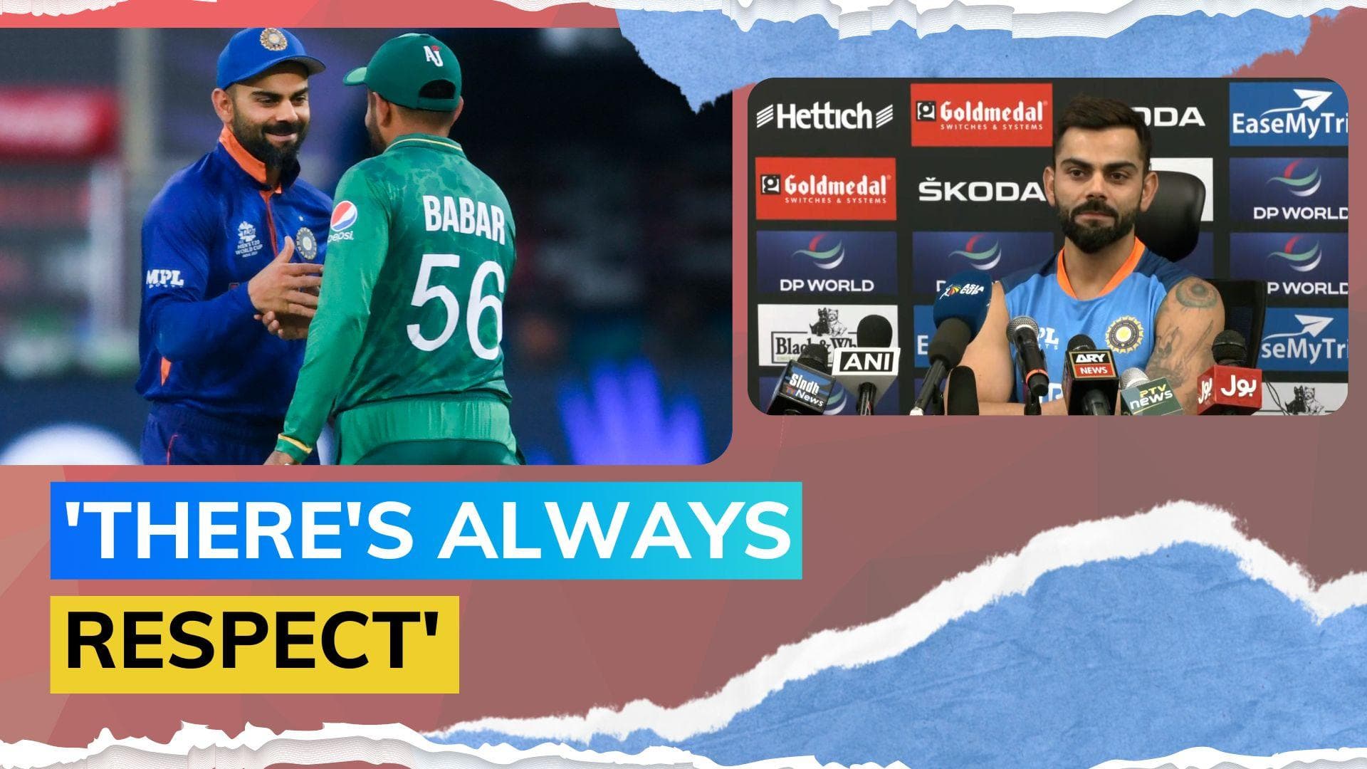 Asia Cup 2022: Watch! 'he is much junior to me', says Virat Kohli on his comparisons with Babar Azam