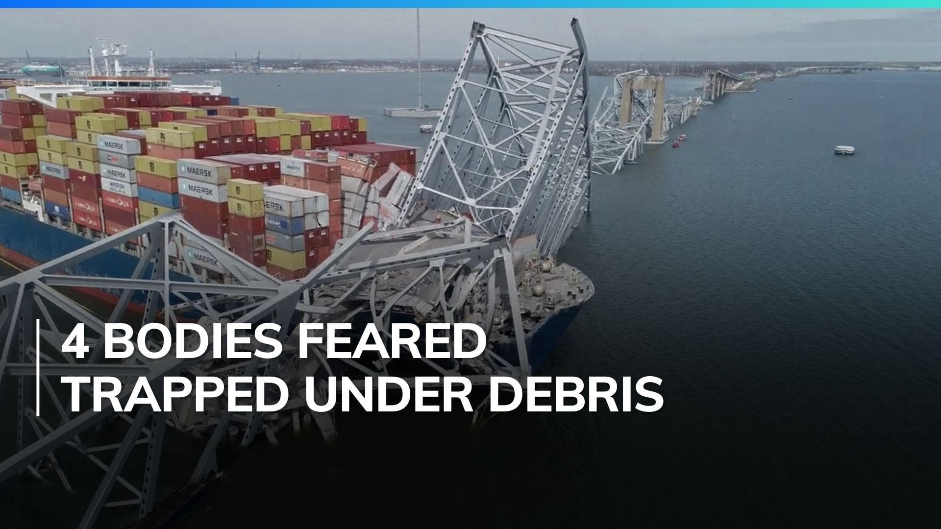 Two bodies found as Baltimore bridge collapse moves from recovery to salvage