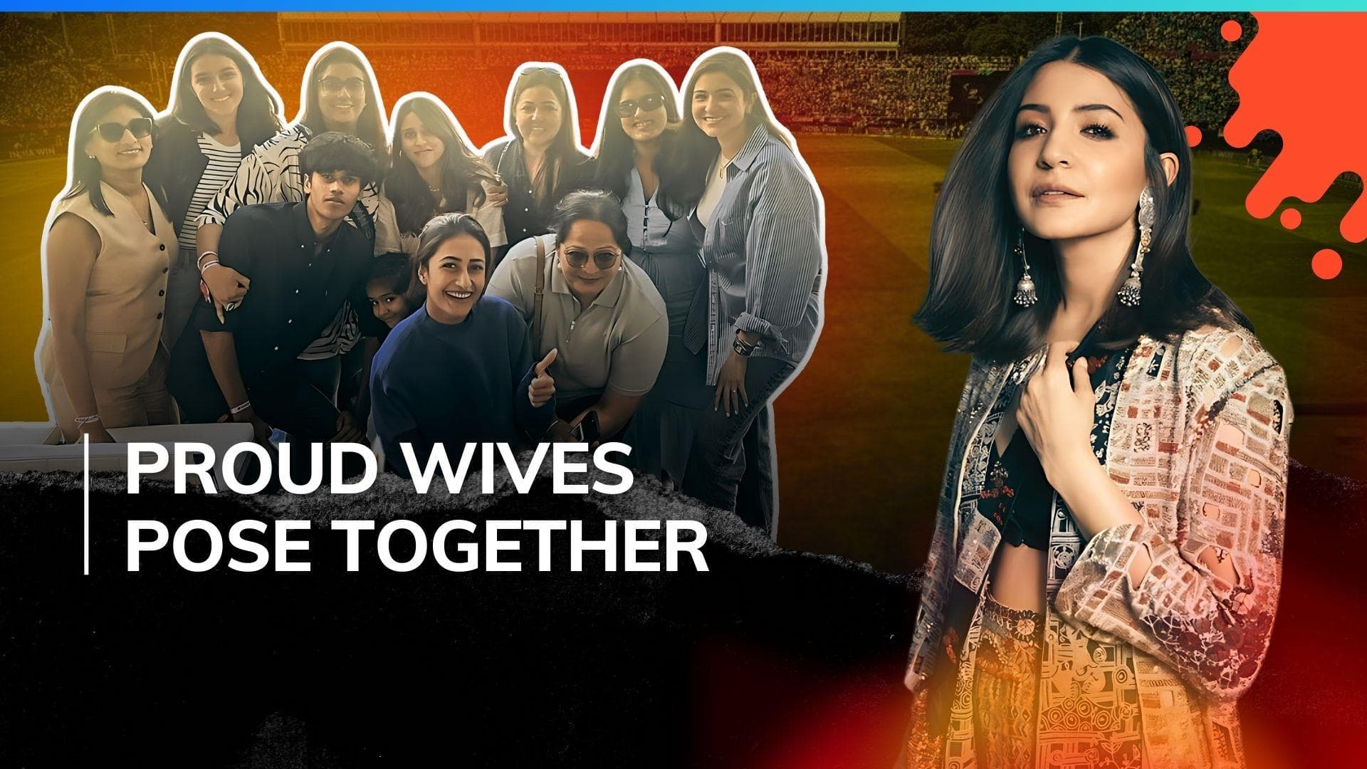 Anushka Sharma poses with Dhanashree Verma and others post India’s win against Pak, see pic